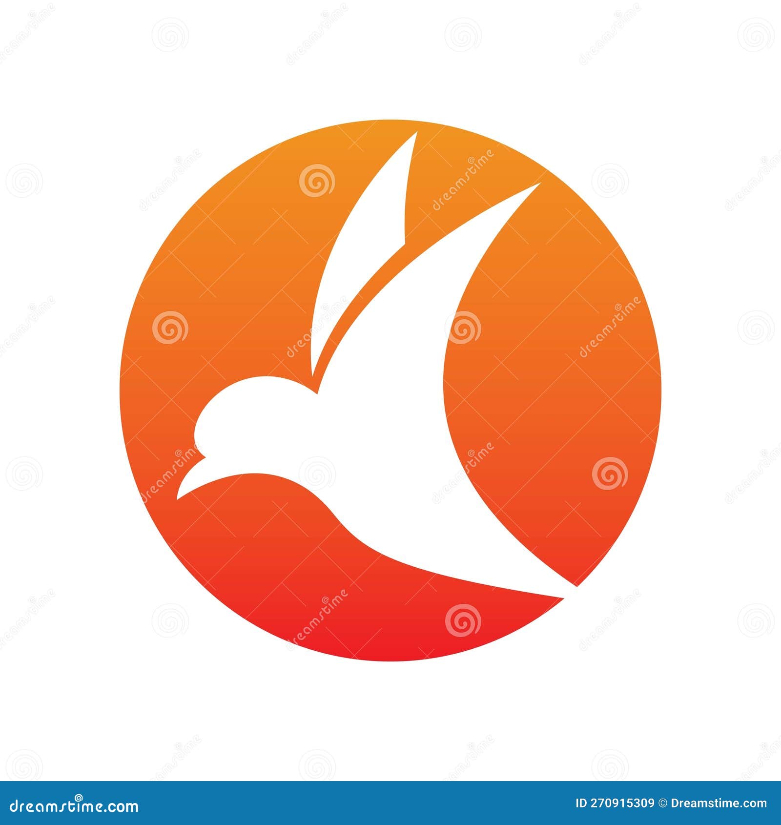 Bird logo images stock vector. Illustration of white 270915309