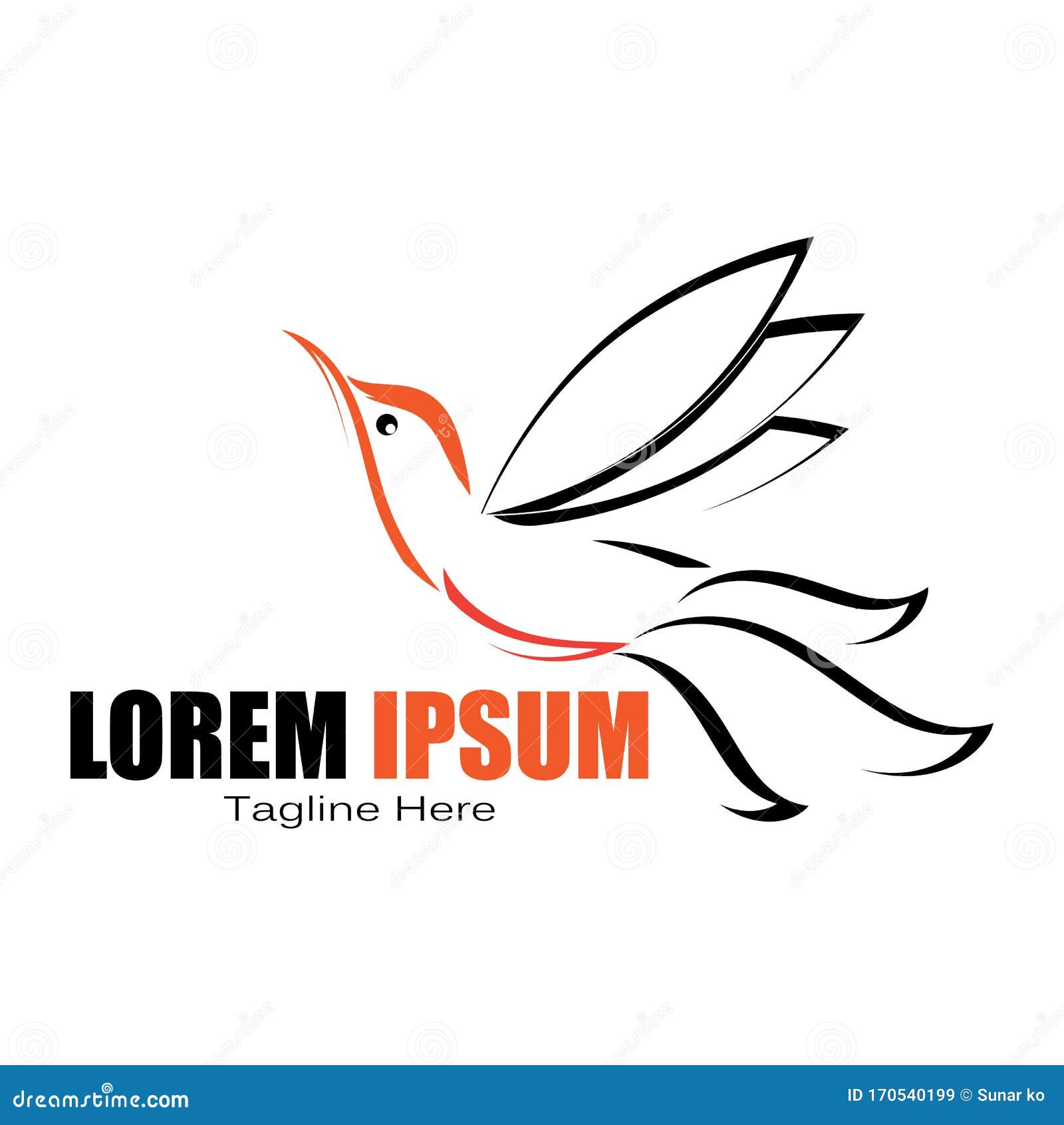 bird logo  icon  template
