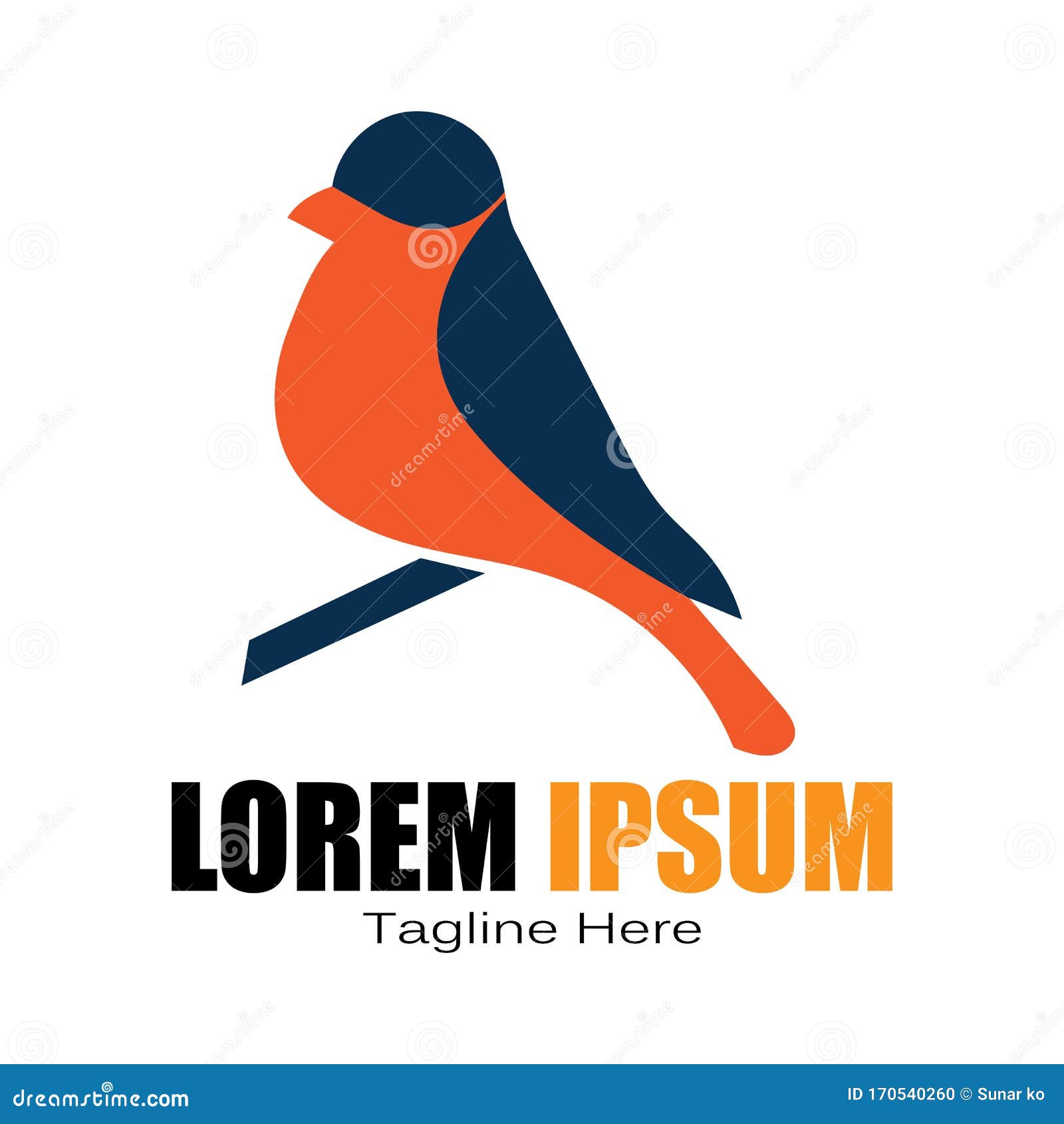 bird logo  icon  template