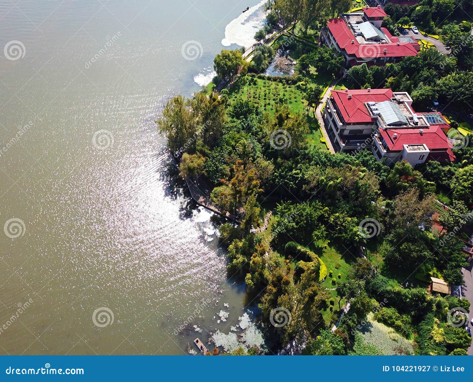 bird view of qionghai lake in xichangÃ¯Â¼Åchina