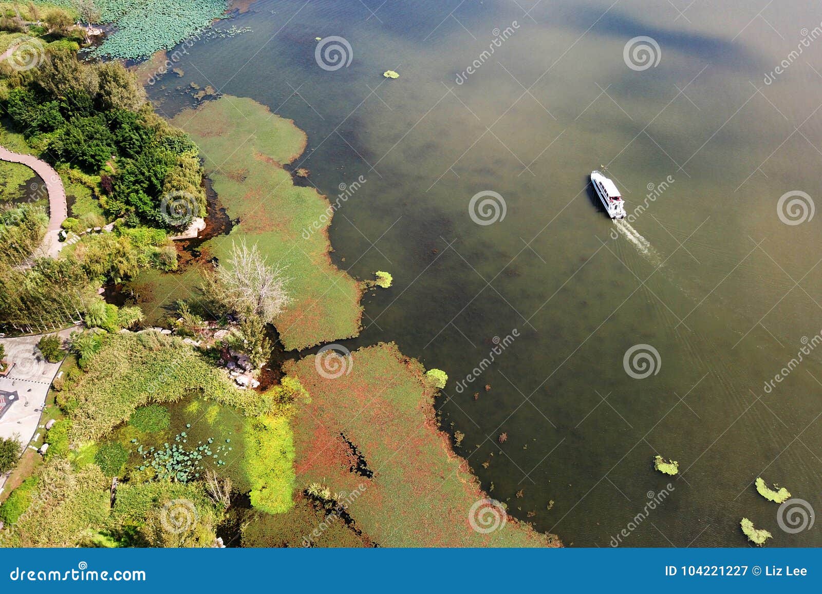 bird view of qionghai lake in xichangÃ¯Â¼Åchina