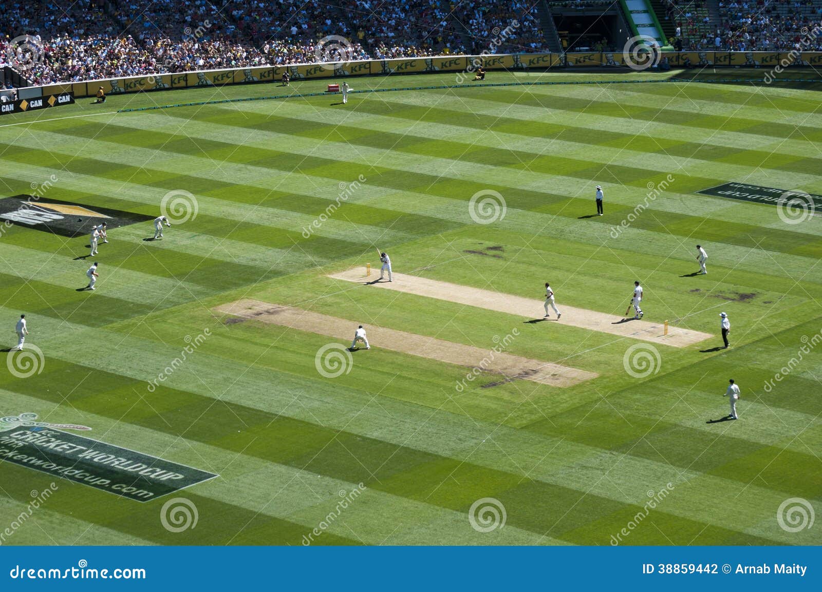 Birds Eye View At Melbourne Cricket Ground Editorial Photography Image Of Attendance Break