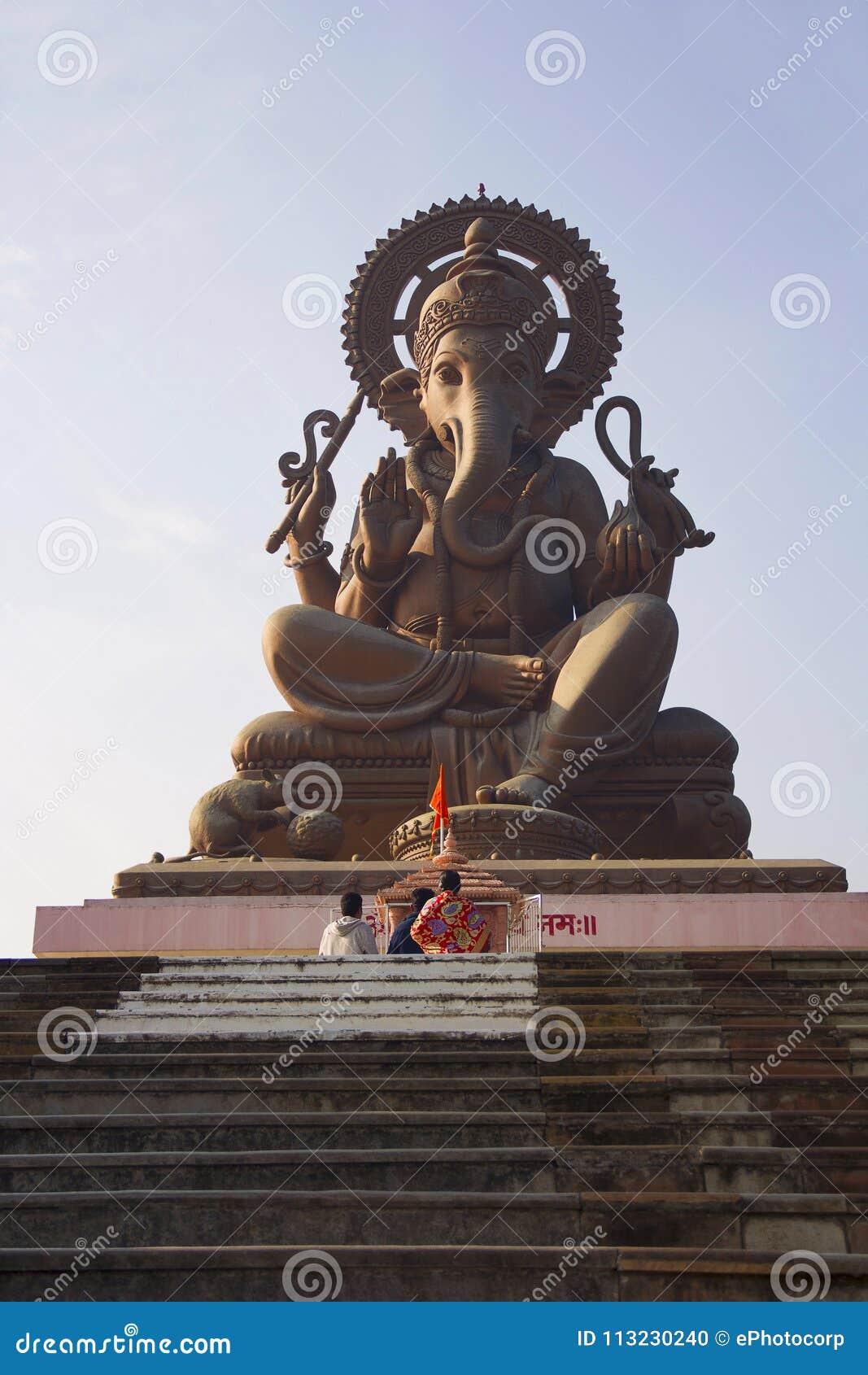 Birla Ganapati, 72 Feet Tall Lord Ganapati Idol with Steps ...