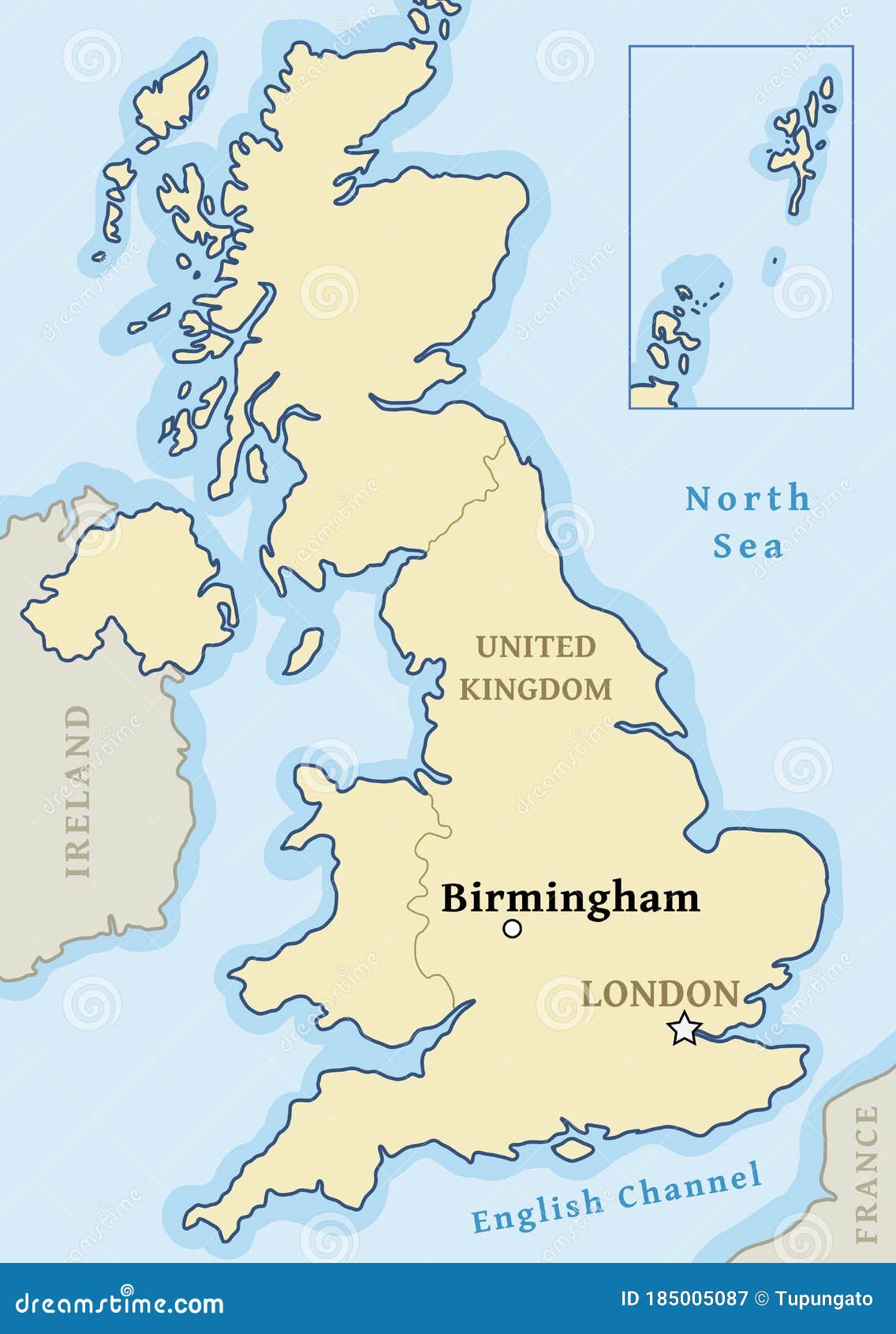 Birmingham UK map location stock vector. Illustration of kingdom