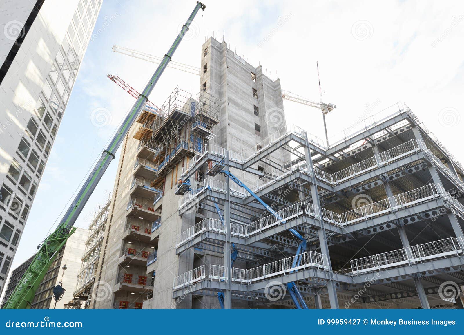 Birmingham, UK 6 November 2016 Construction Site in Birmingham City