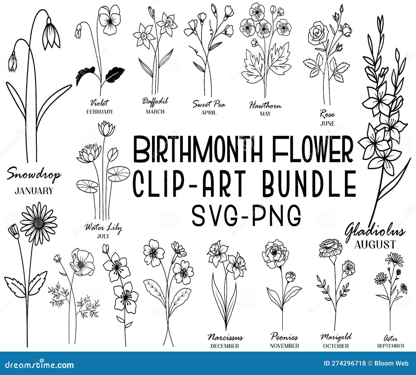 15 July Birth Flower Tattoo Designs to Celebrate Birth  Beauty  Psycho  Tats