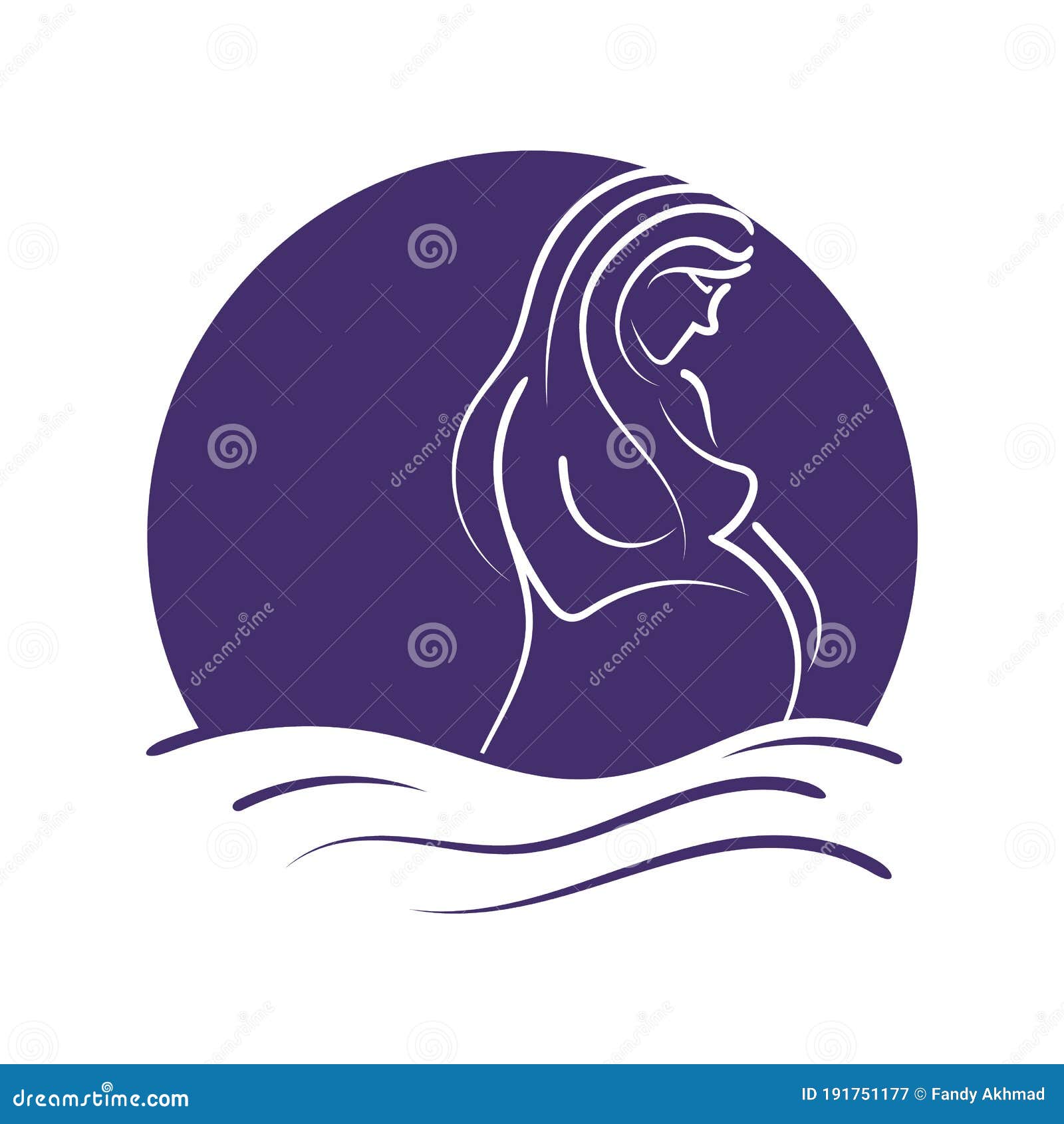 kandidatgrad Dræbte zoom Water Birth Logo Design Vector Woman and Nature Symbol Illustration Stock  Vector - Illustration of icon, medical: 191751177