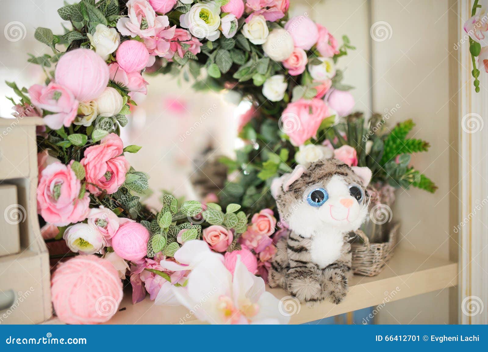 Birthday or Baby Shower Decor Cat with Flowers Stock Image - Image of decoration, buffet: 66412701 Birthday or Baby Shower Decor Cat with Flowers Stock Image - Image of decoration, buffet: 66412701