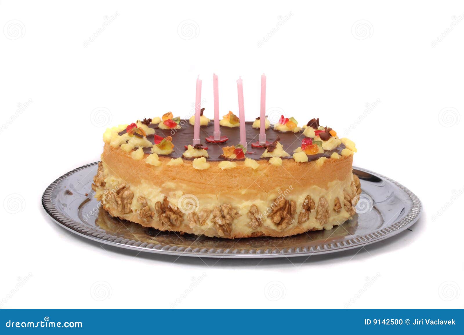 Birthday cake stock photo. Image of event, cake, decade 9142500