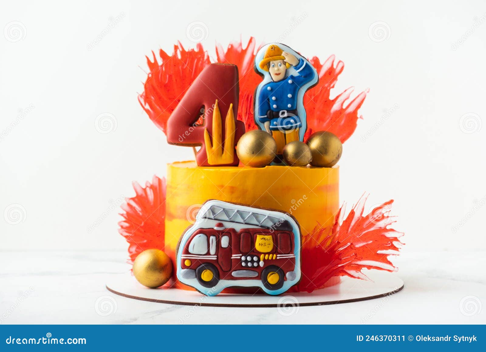 Firefighters cakes  HERE Discover the most popular ideas 