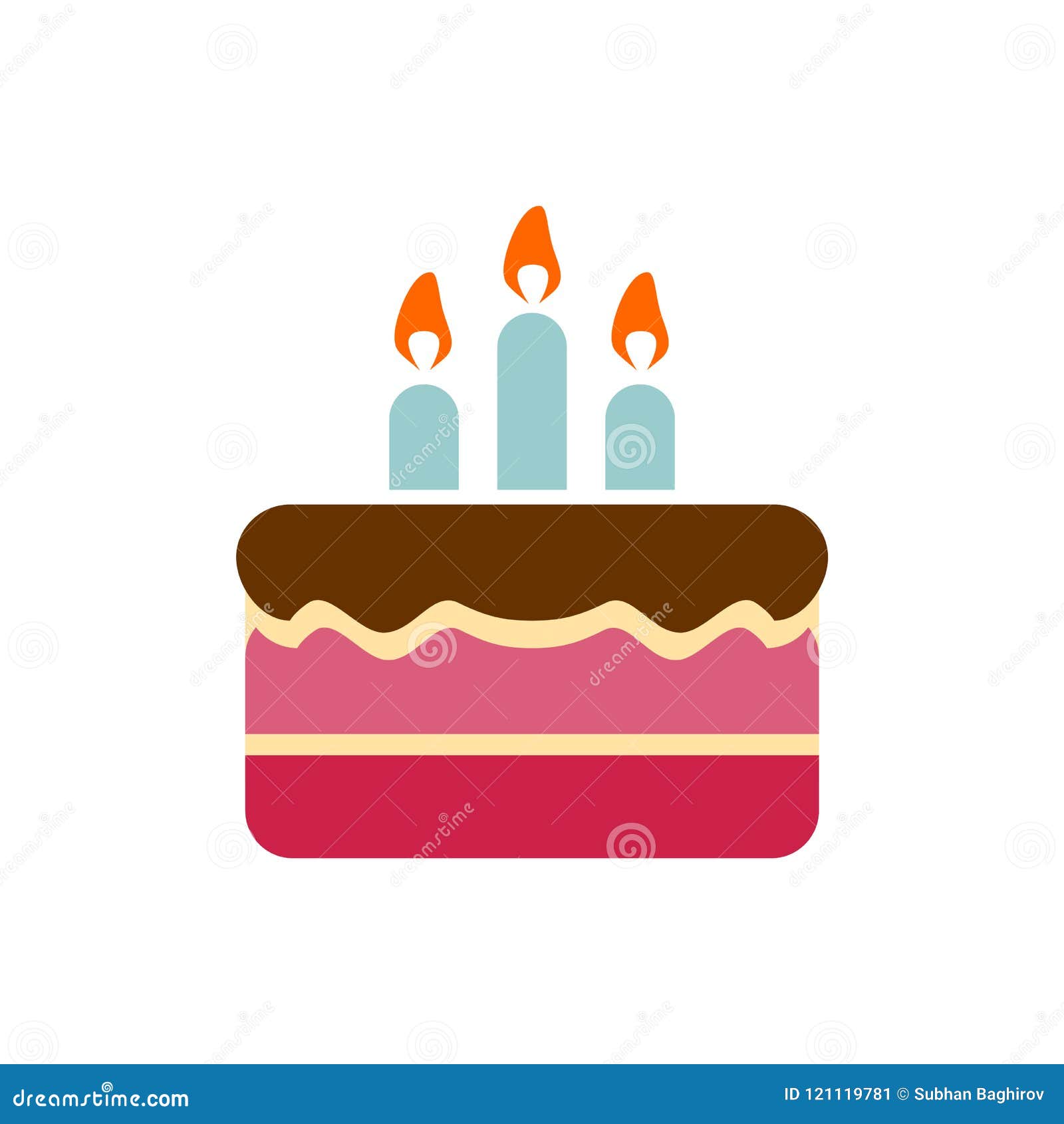 Birthday Cake Icon Simple Flat Style Illustration Image Stock Vector Illustration Of Anniversary Graphic Birthday Cake Icon Simple Flat Style Illustration Image Stock Vector Illustration Of Anniversary Graphic