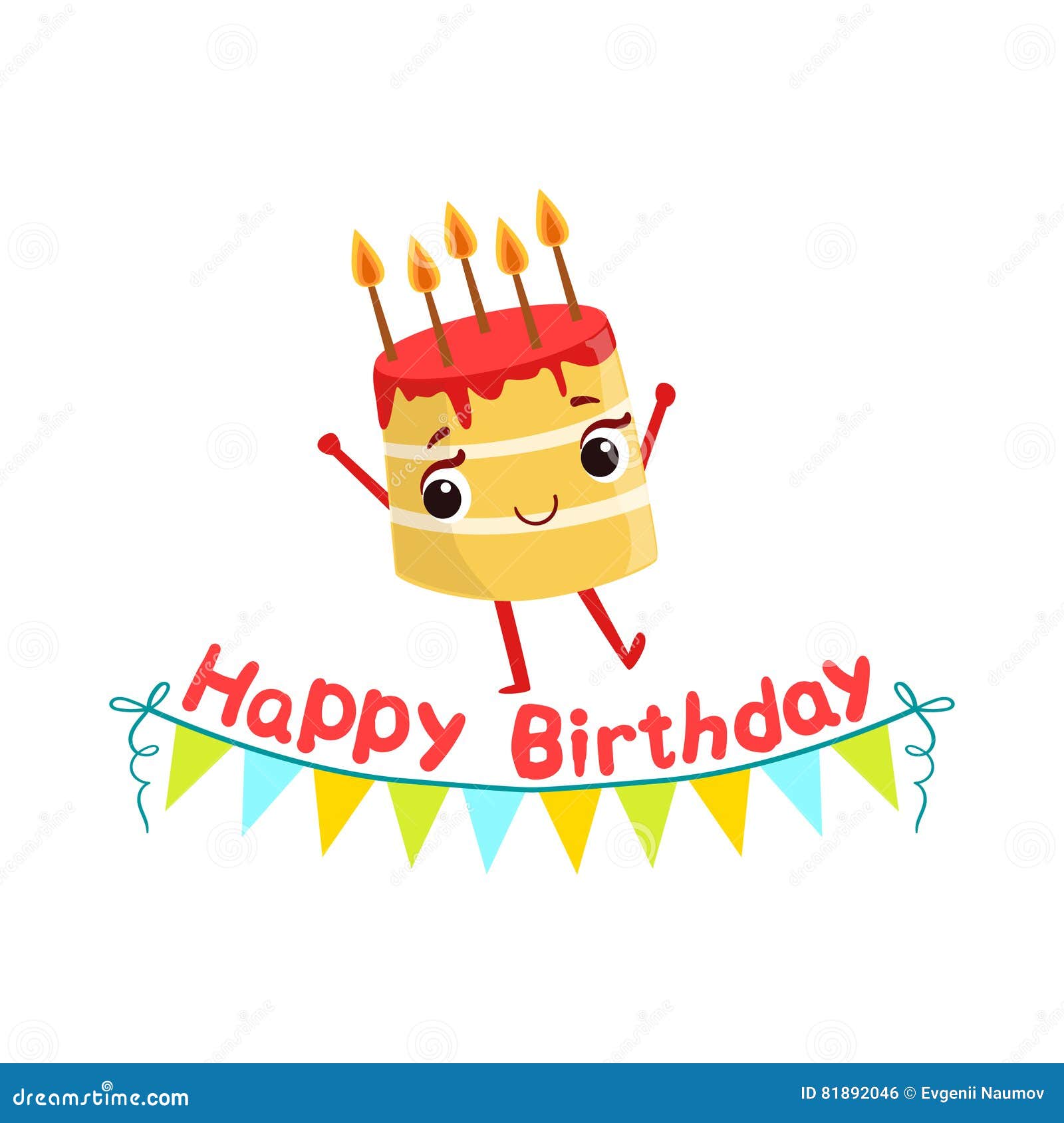 Birthday Cake and Paper Garland Kids Birthday Party Happy Smiling Animated Object Cartoon Girly Character Festive Stock Vector - Illustration of face, imagination: 81892046 Birthday Cake and Paper Garland Kids Birthday Party Happy Smiling Animated Object Cartoon Girly Character Festive Stock Vector - Illustration of face, imagination: 81892046