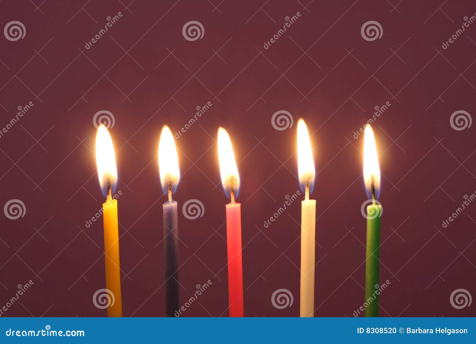 Birthday candles stock photo. Image of candles, celebration 8308520