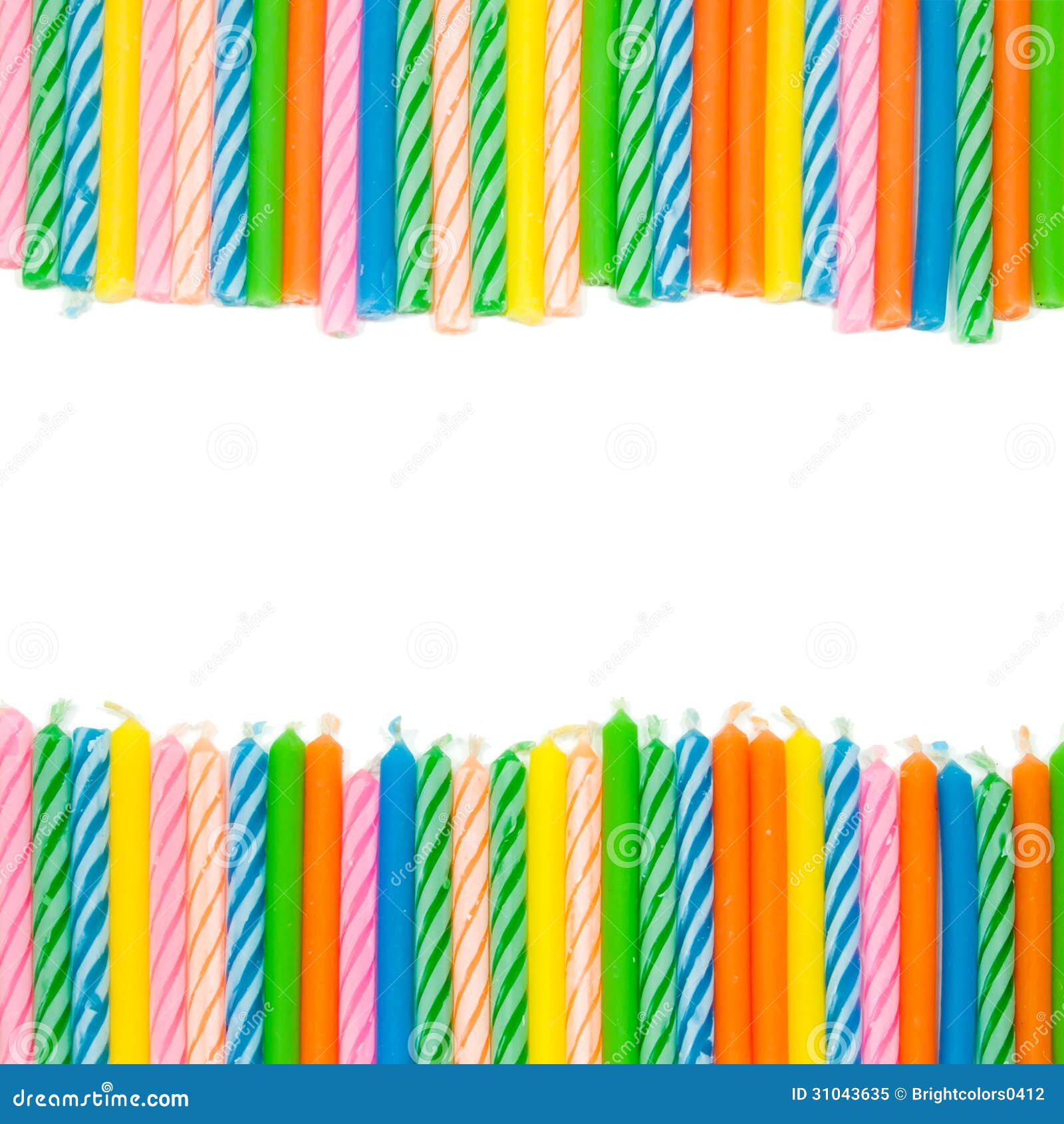 Birthday Candles Background Stock Image Image of happy, birth 31043635