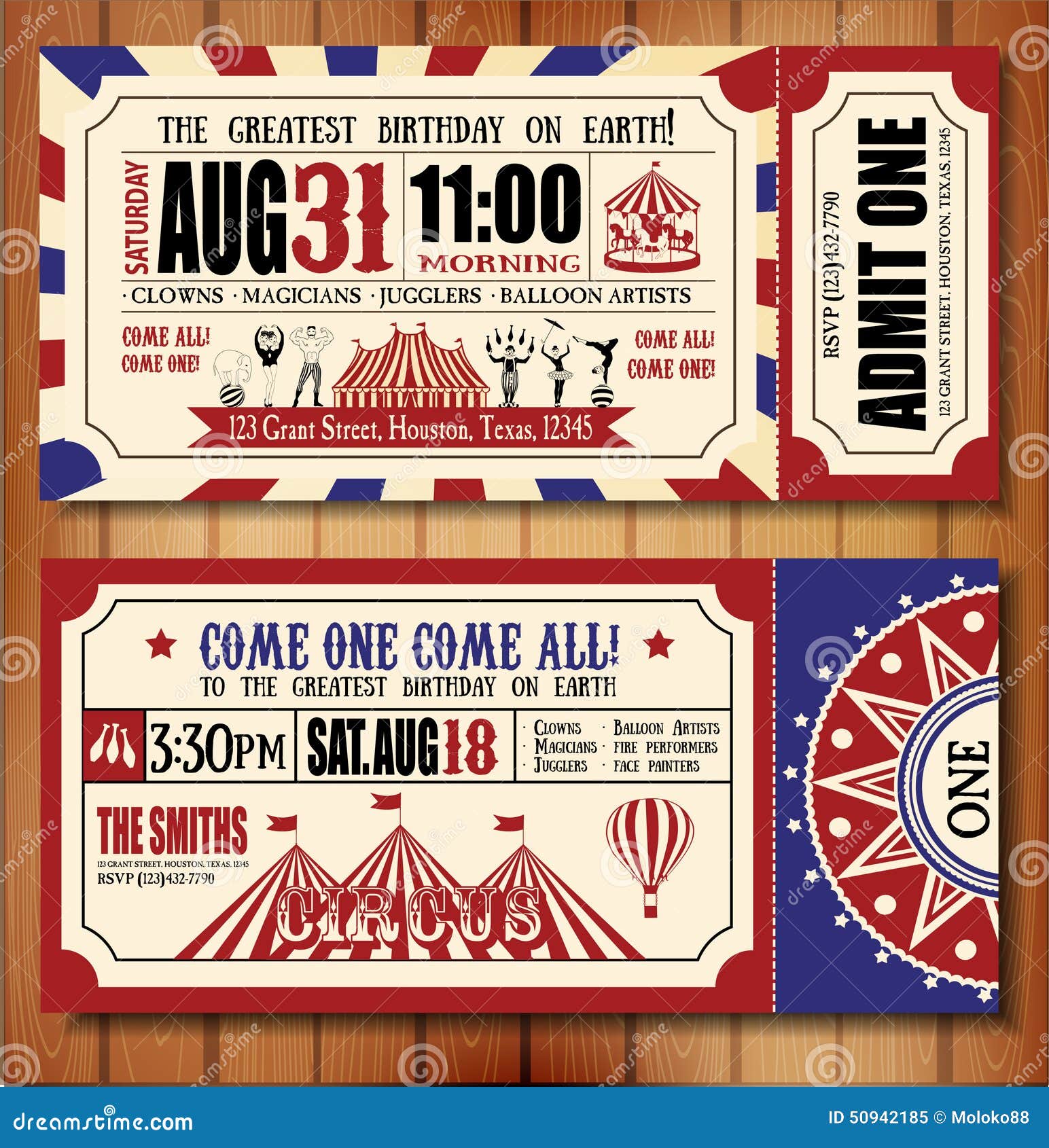 Birthday Card Circus Ticket Stock Illustrations – 323 Birthday Card Circus  Ticket Stock Illustrations, Vectors \u0026 Clipart - Dreamstime, image size:1544x1690