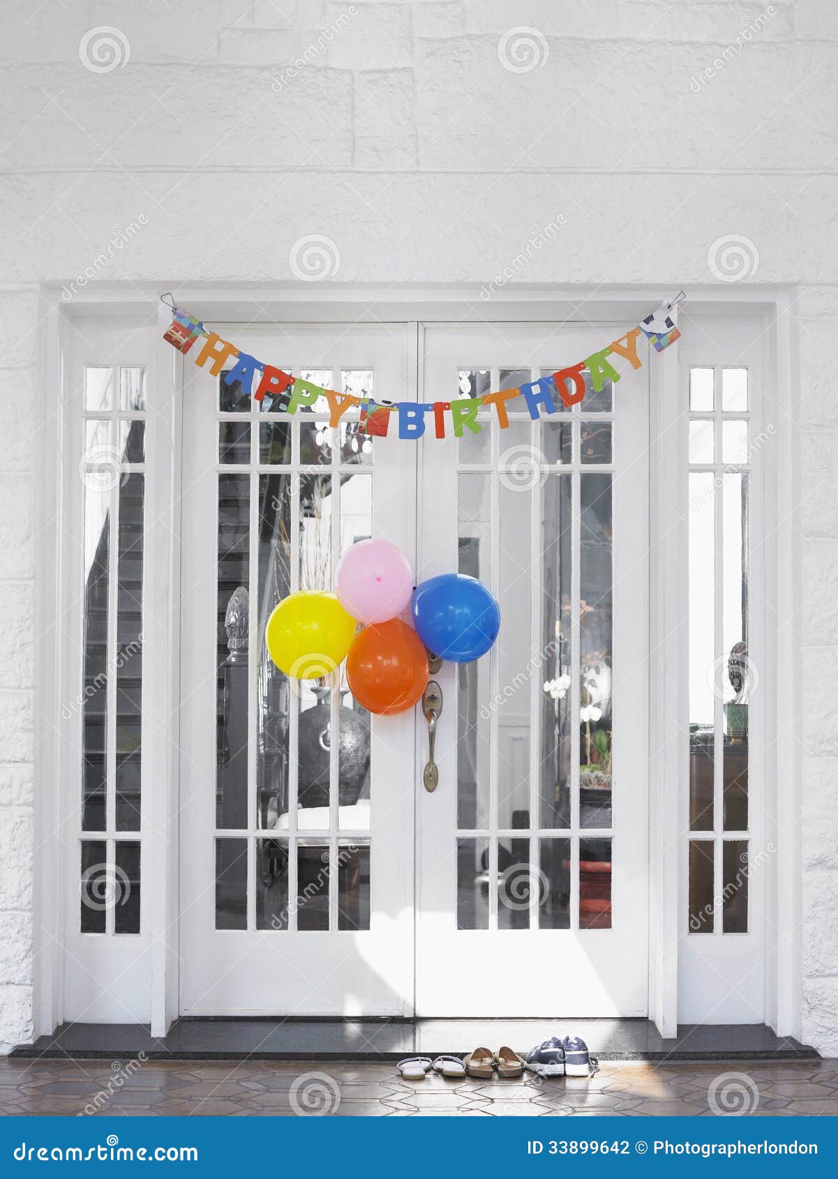  Birthday  Decorations  At House  Stock Photo Image of color 