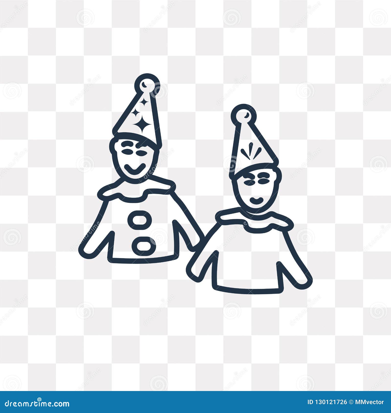 Download Birthday Friends Vector Icon Isolated On Transparent ...