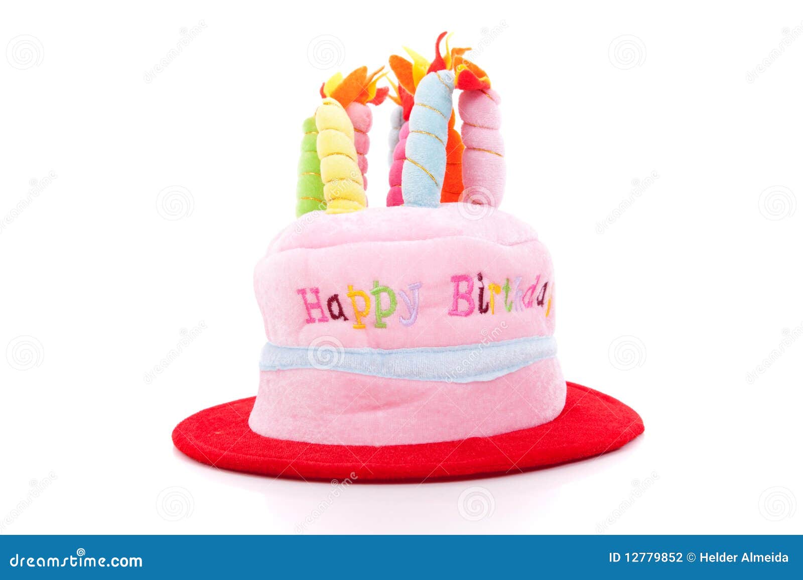 Birthday hat cake stock photo. Image of cake, occasion 12779852