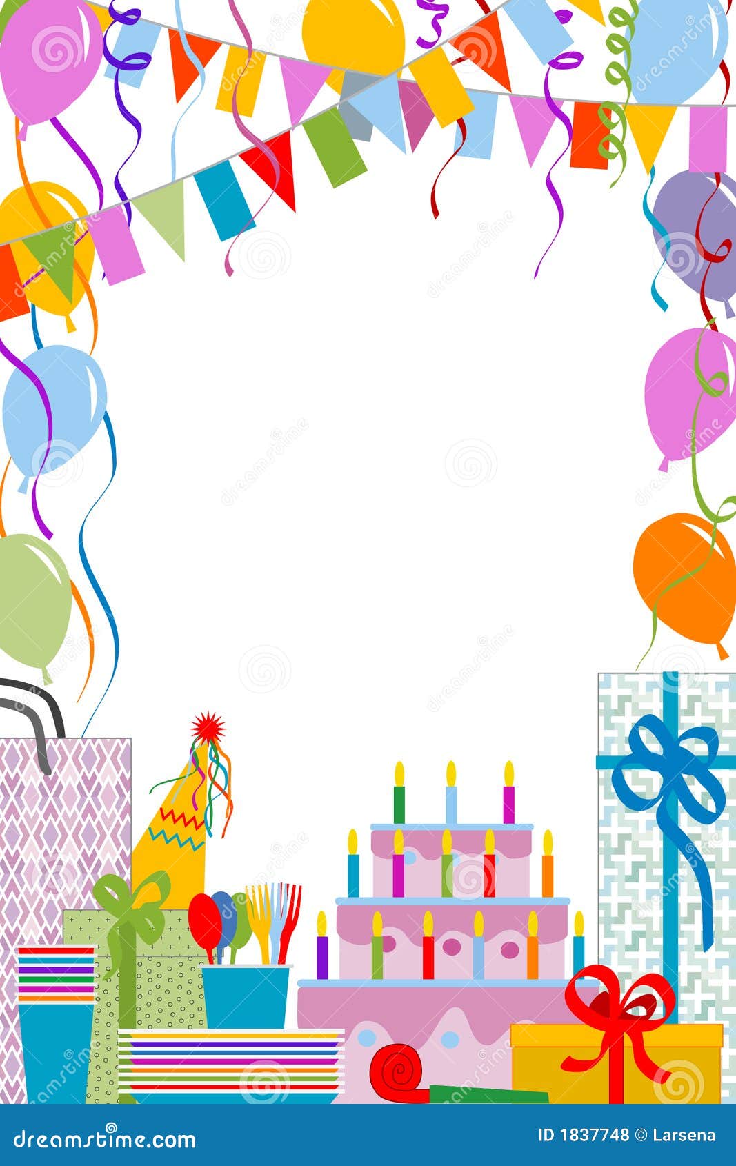  Birthday  party  stock vector Illustration of birthday  