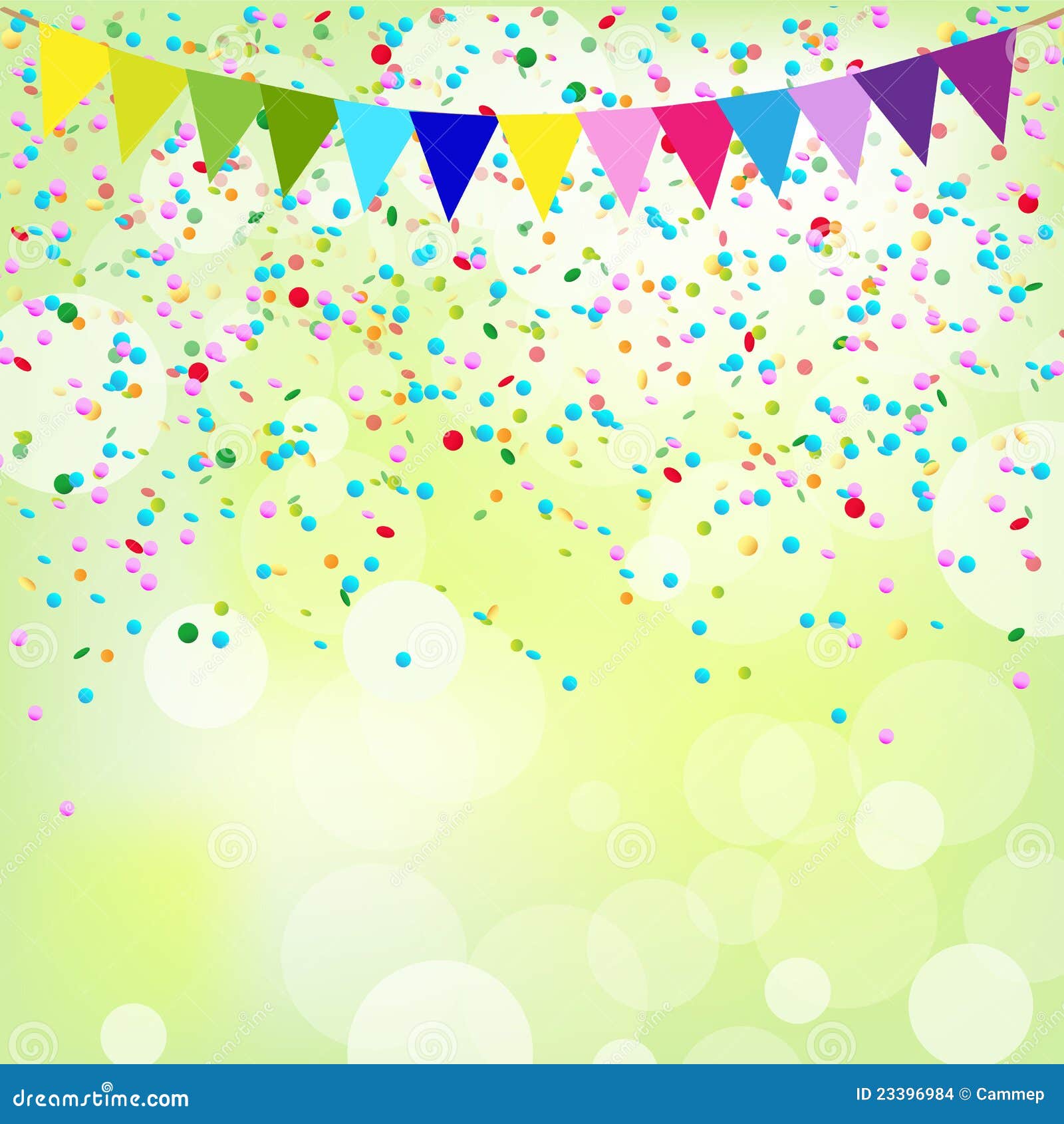 Birthday Poster stock illustration. Illustration of retro - 23396984