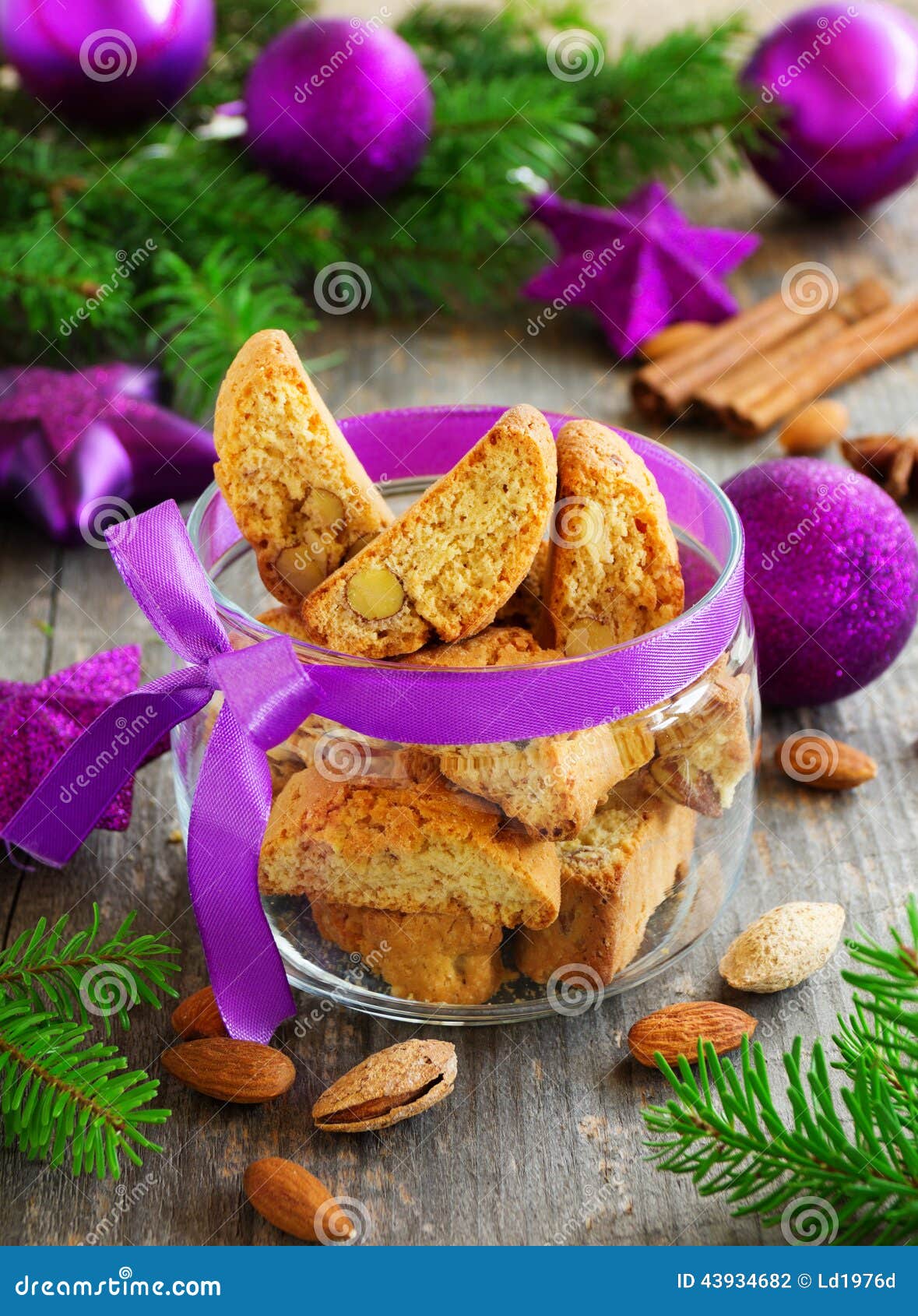 Biscotti cookies stock photo. Image of copy, shortbread 43934682