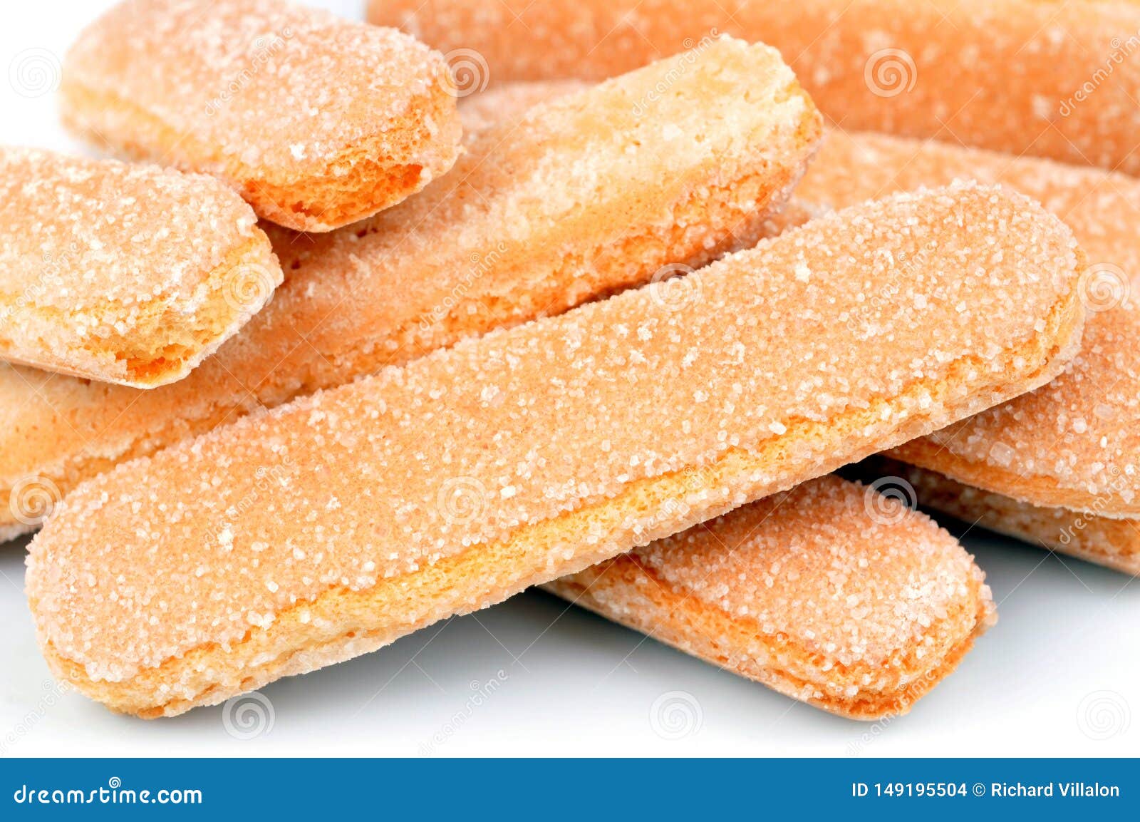 Boudoir with Sugar in Close-up Stock Photo - Image of boudoir, icing