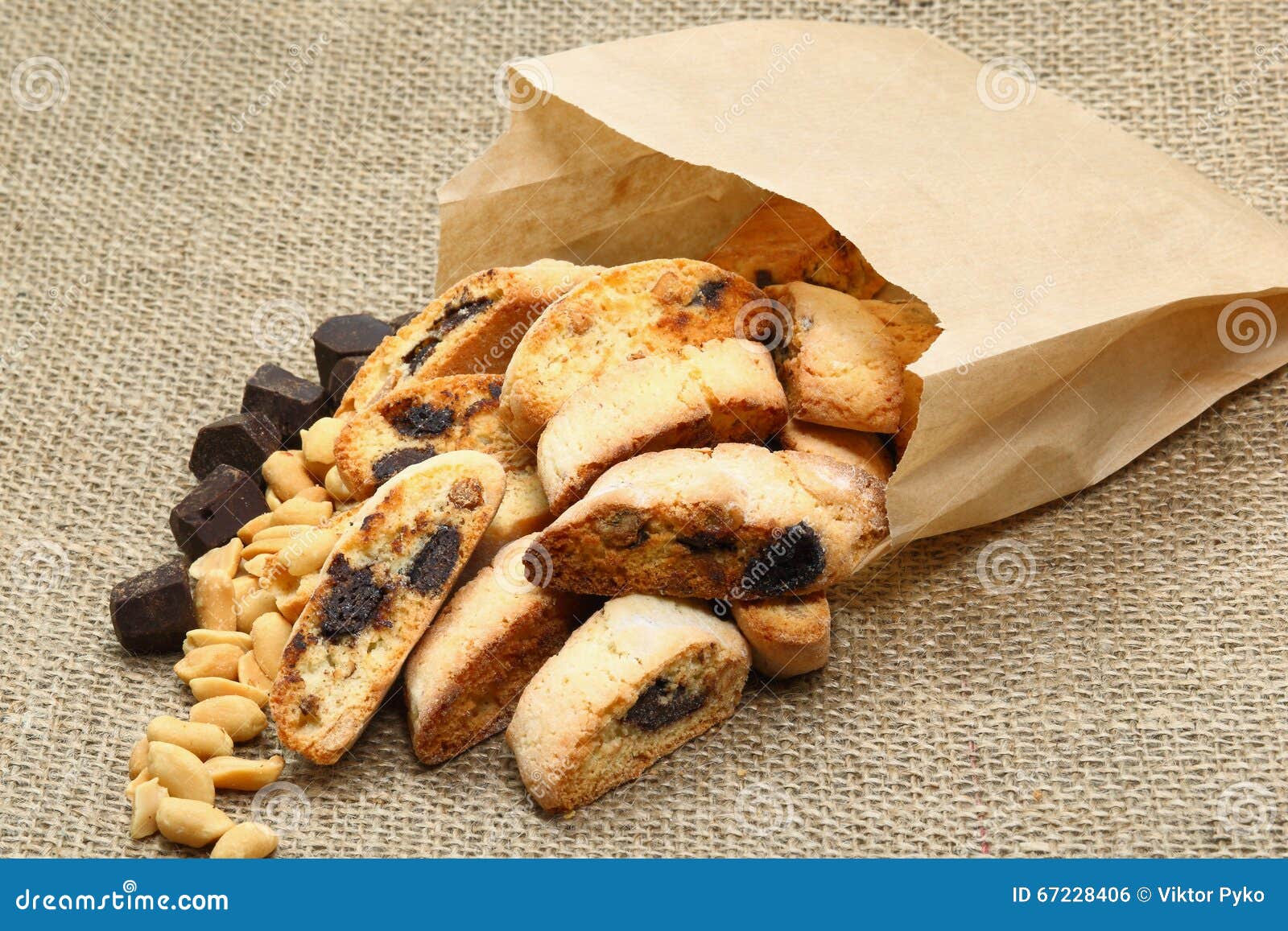 Biscuit Italien D'amande (biscuits) Photo stock - Image du doux, festin:  67228406