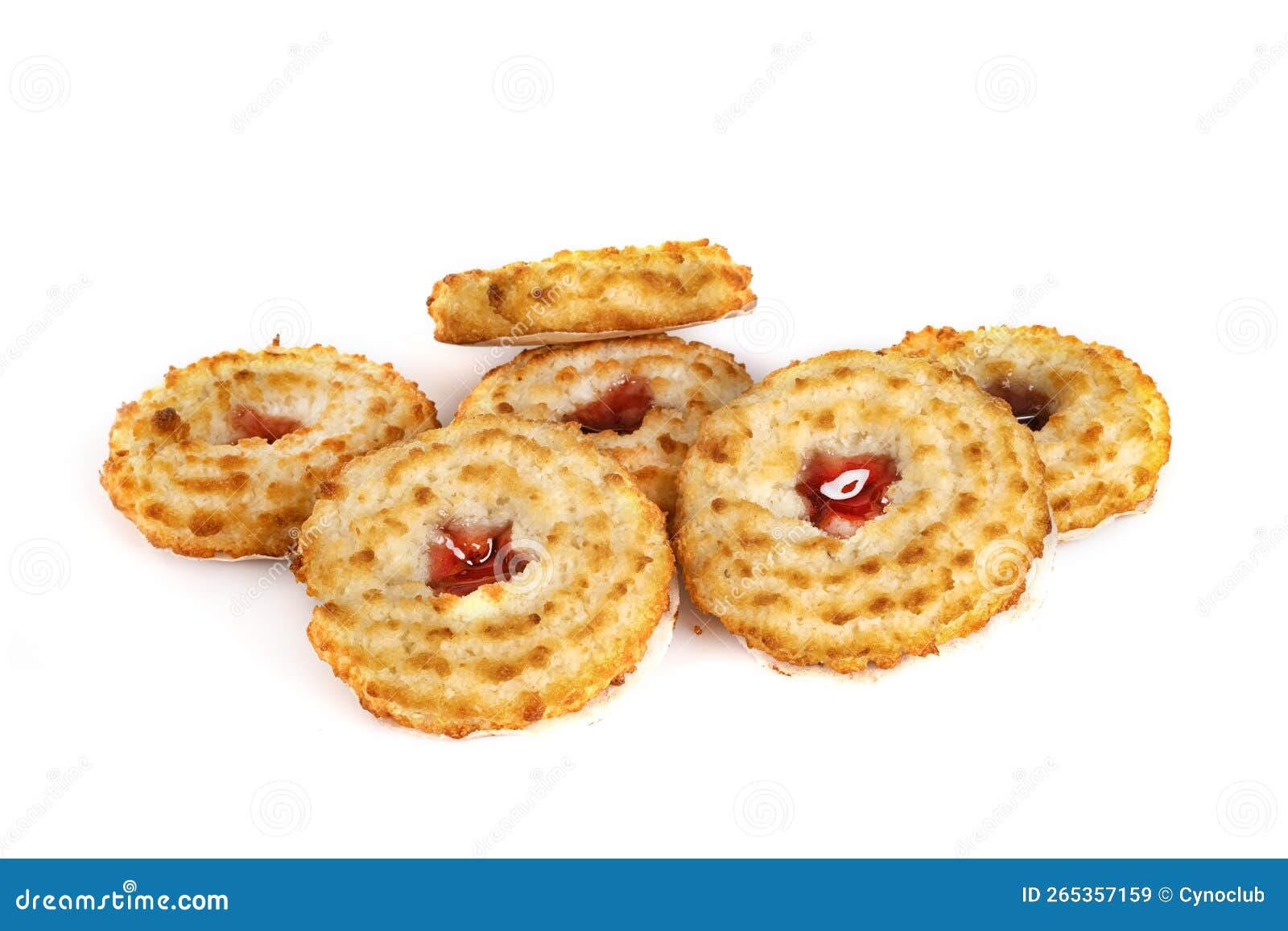 biscuit with marmalade