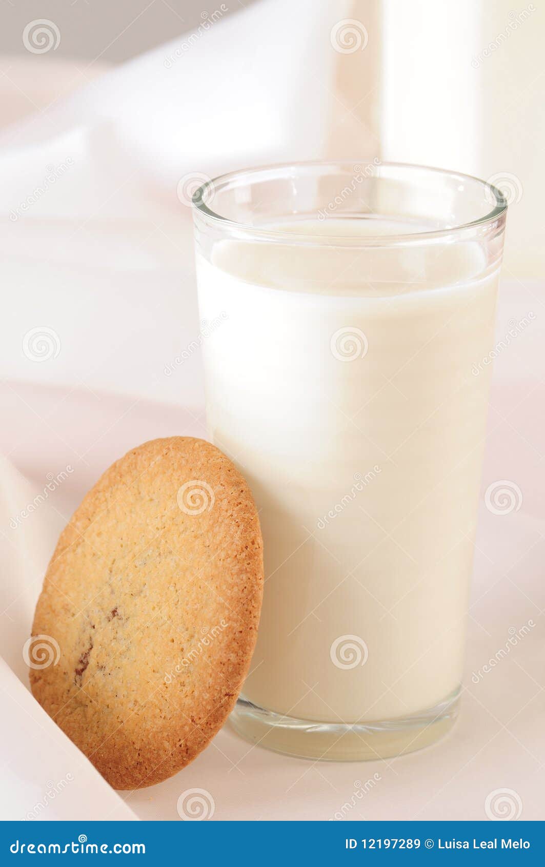 Biscuit and milk stock image. Image of gourmet, homemade 12197289