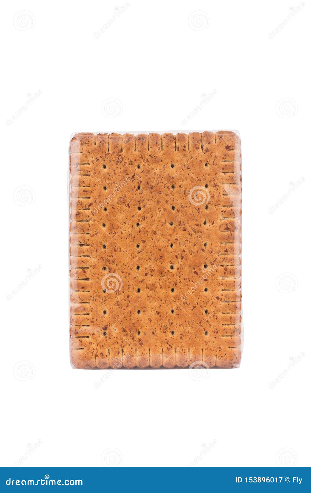 Biscuit in Plastic Packaging Isolated on White Stock Image Image of breakfast, cake 153896017