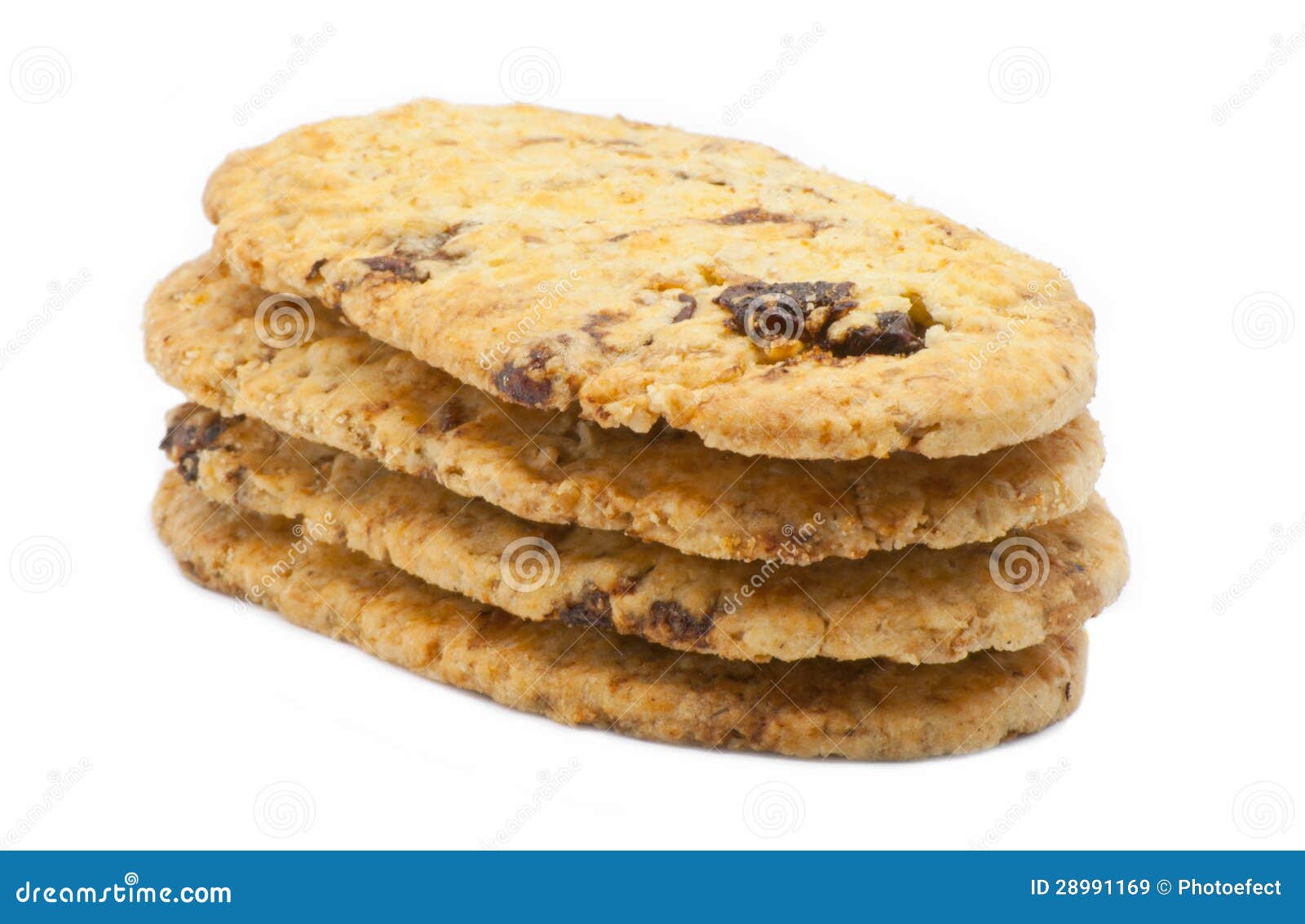 Biscuit with raisins stock image. Image of bakery, sweet 28991169