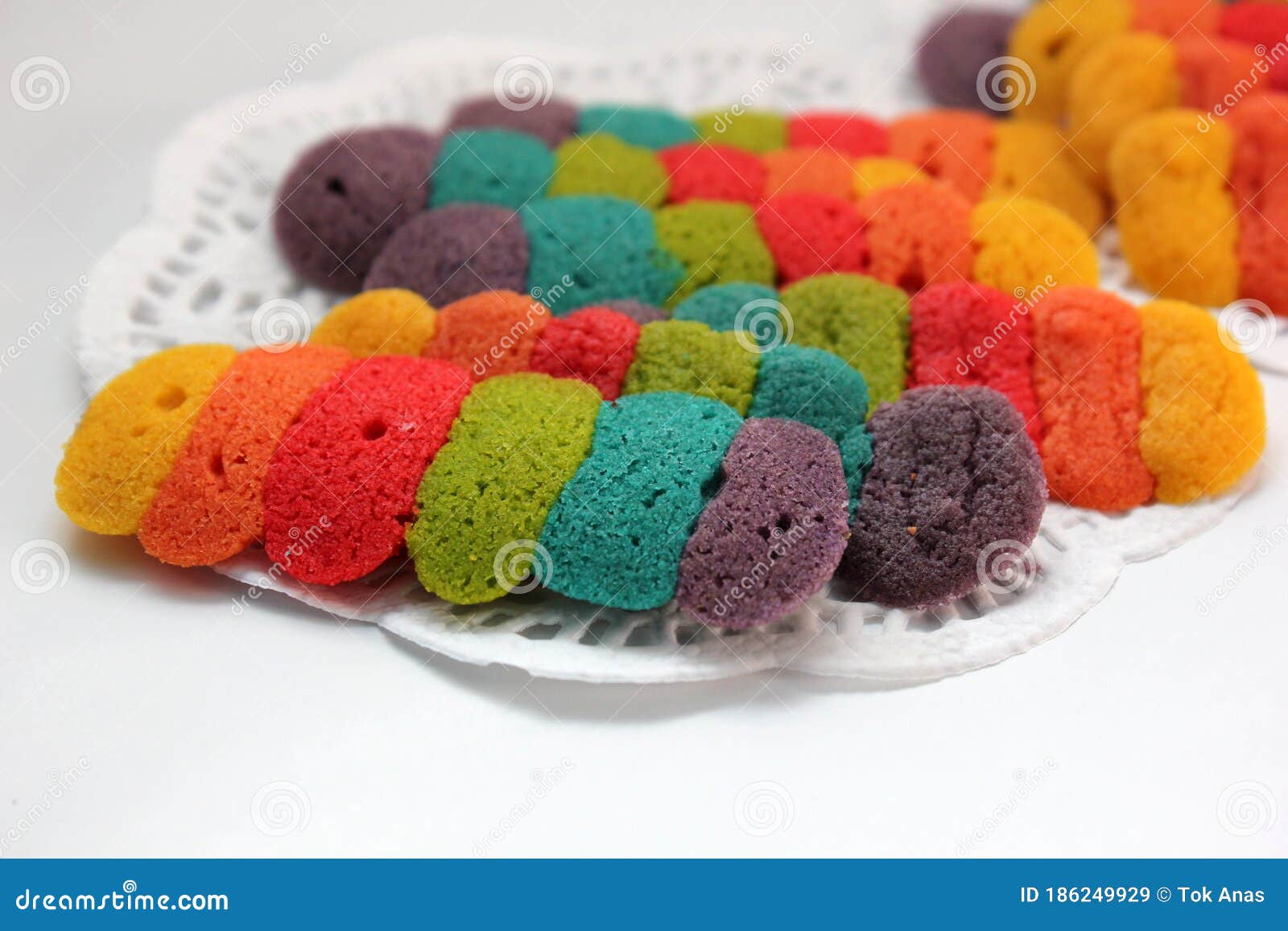 Biskut Pelangi Lidah Kucing` is a Colorful `Biskut Pelangi Lidah 