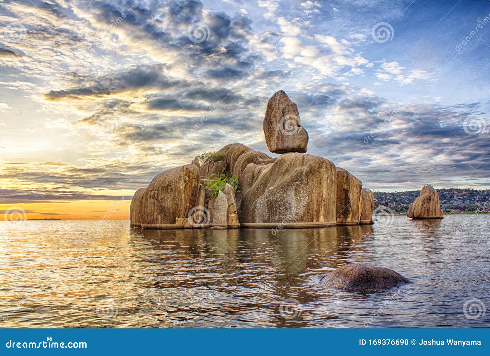 bismarck rock on lake victoria