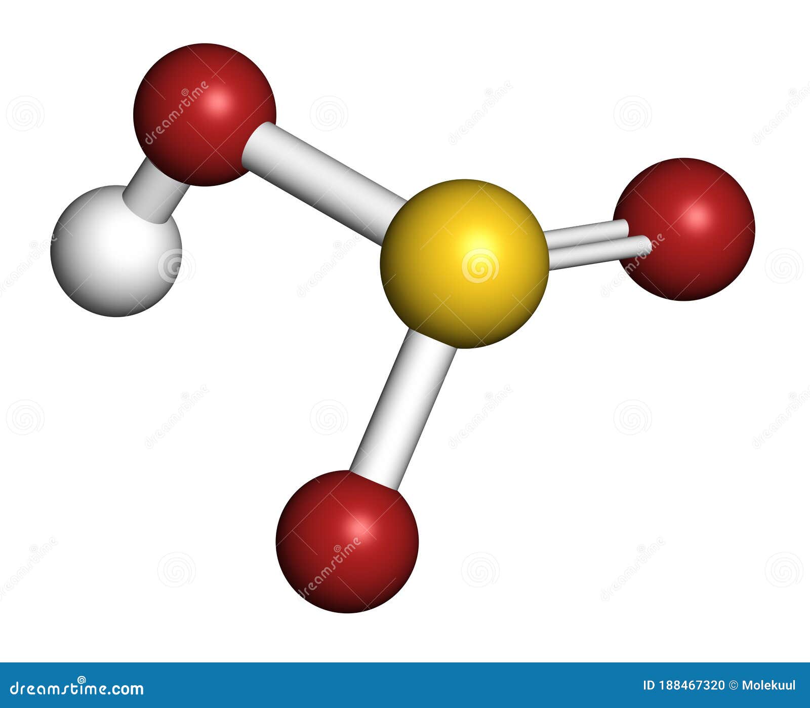 bisulfite anion, chemical structure. common salts include sodium bisulfite (e222) and potassium bisulfite (e228), used as food