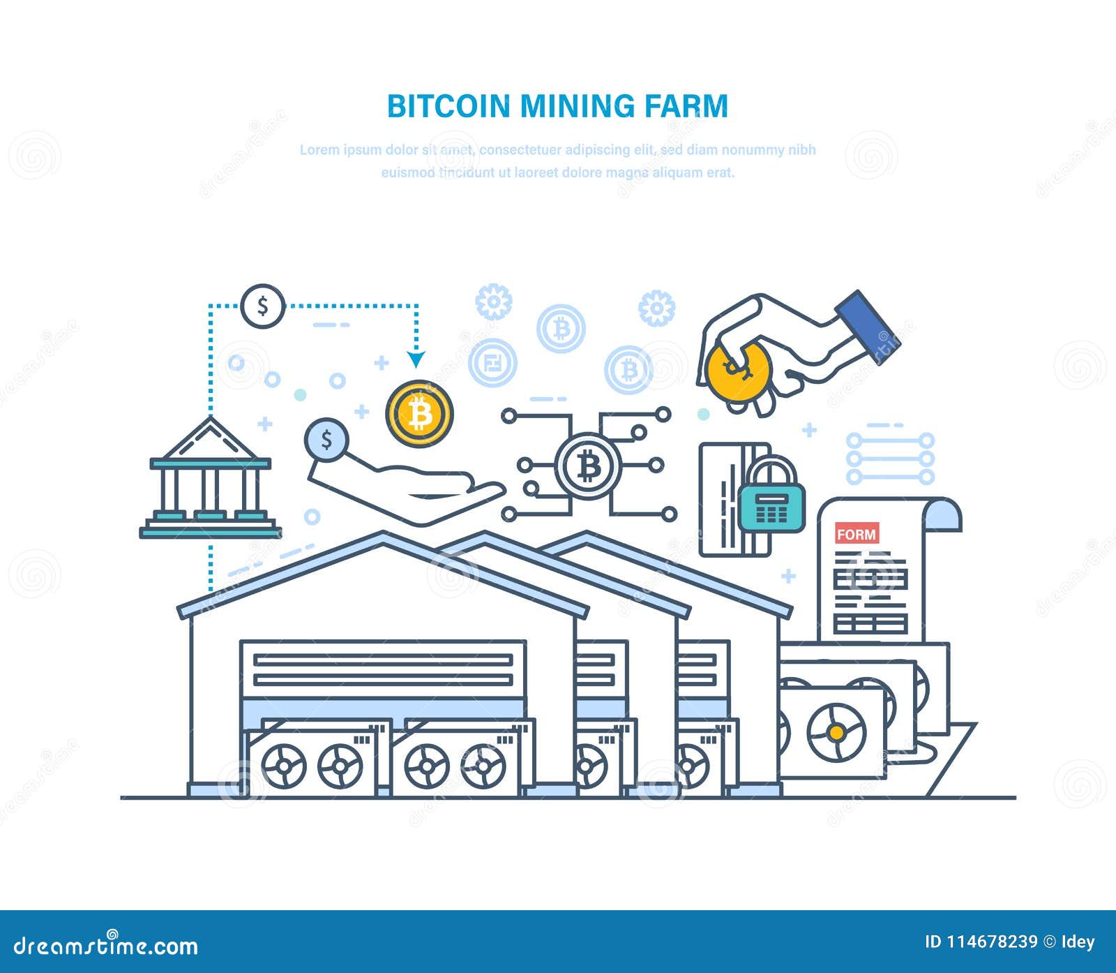 So richten Sie einen Bitcoin-Bergbau-Bauernhof ein