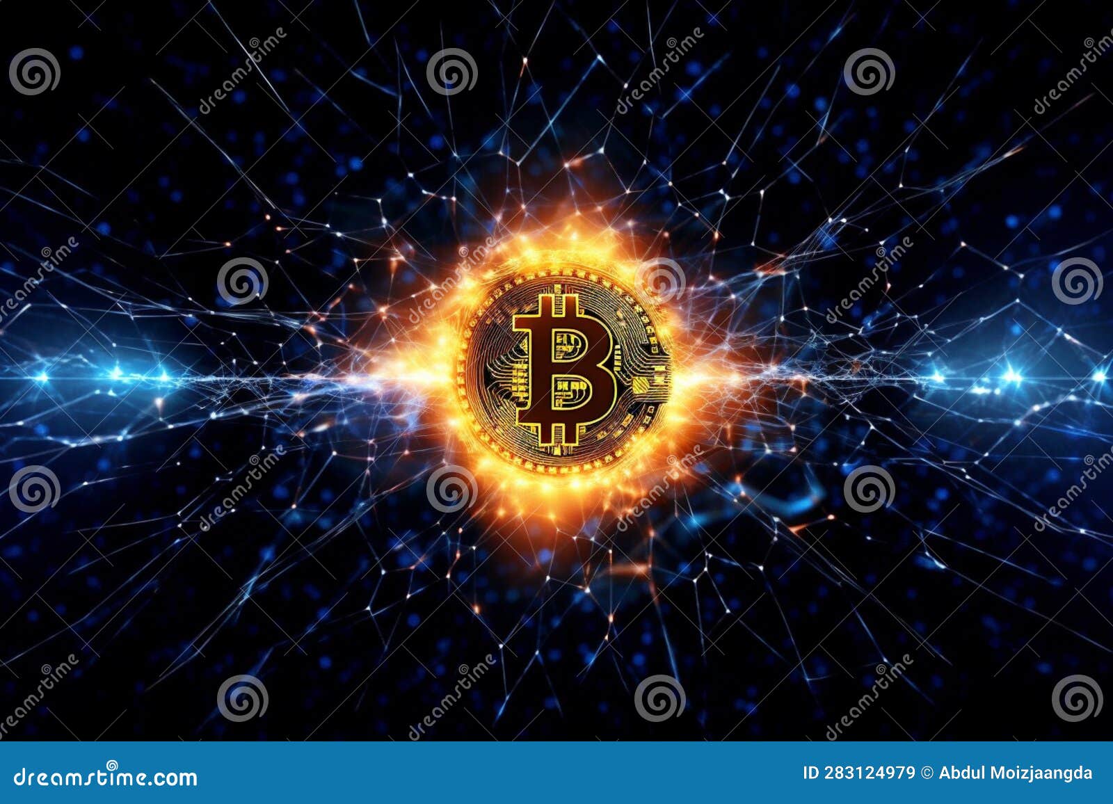bitcoin blockchain's lightning network showcasing defi's fast transactions