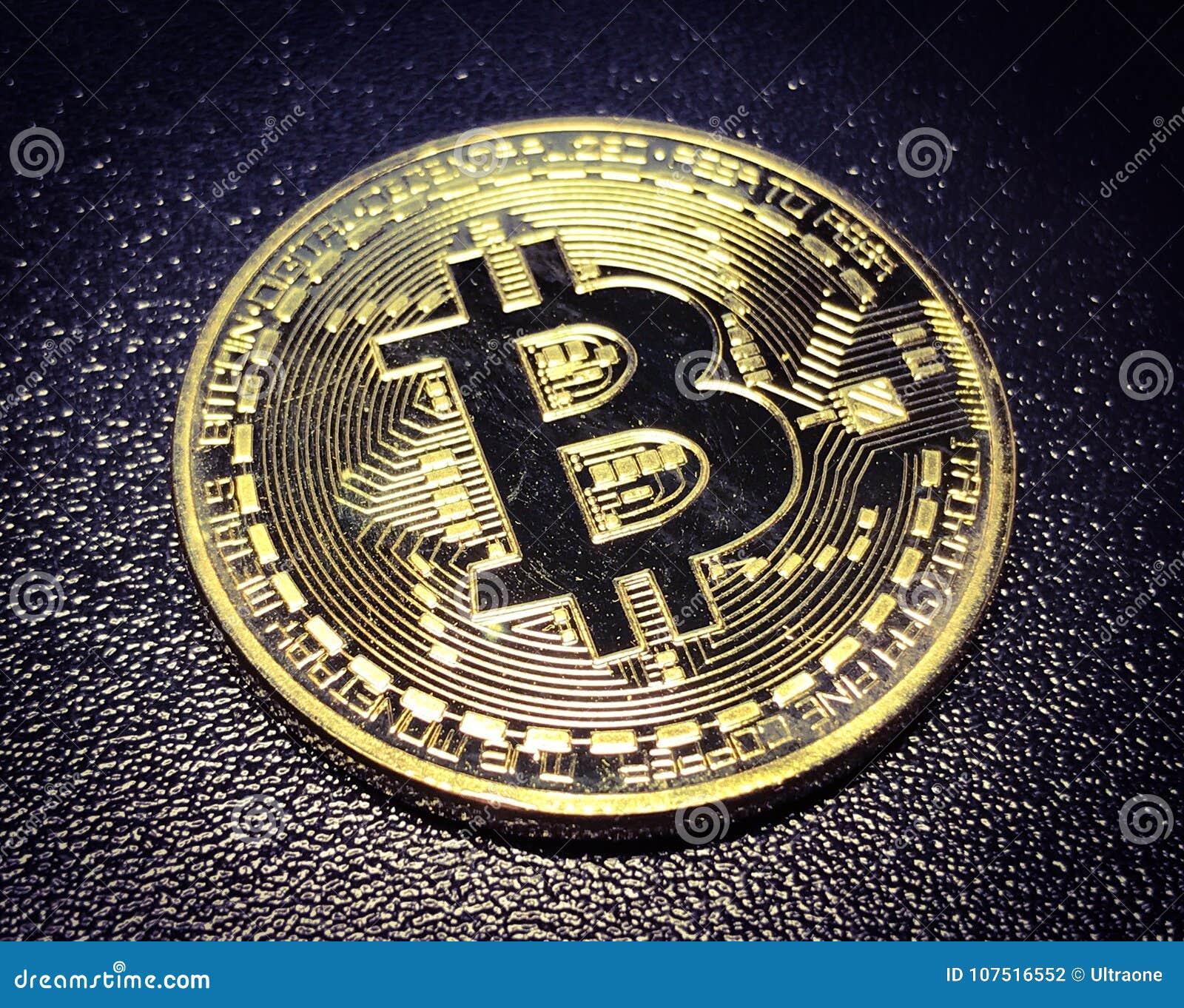 Bitcoin Coin stock photo. Image of sign, coin, blockchain - 107516552