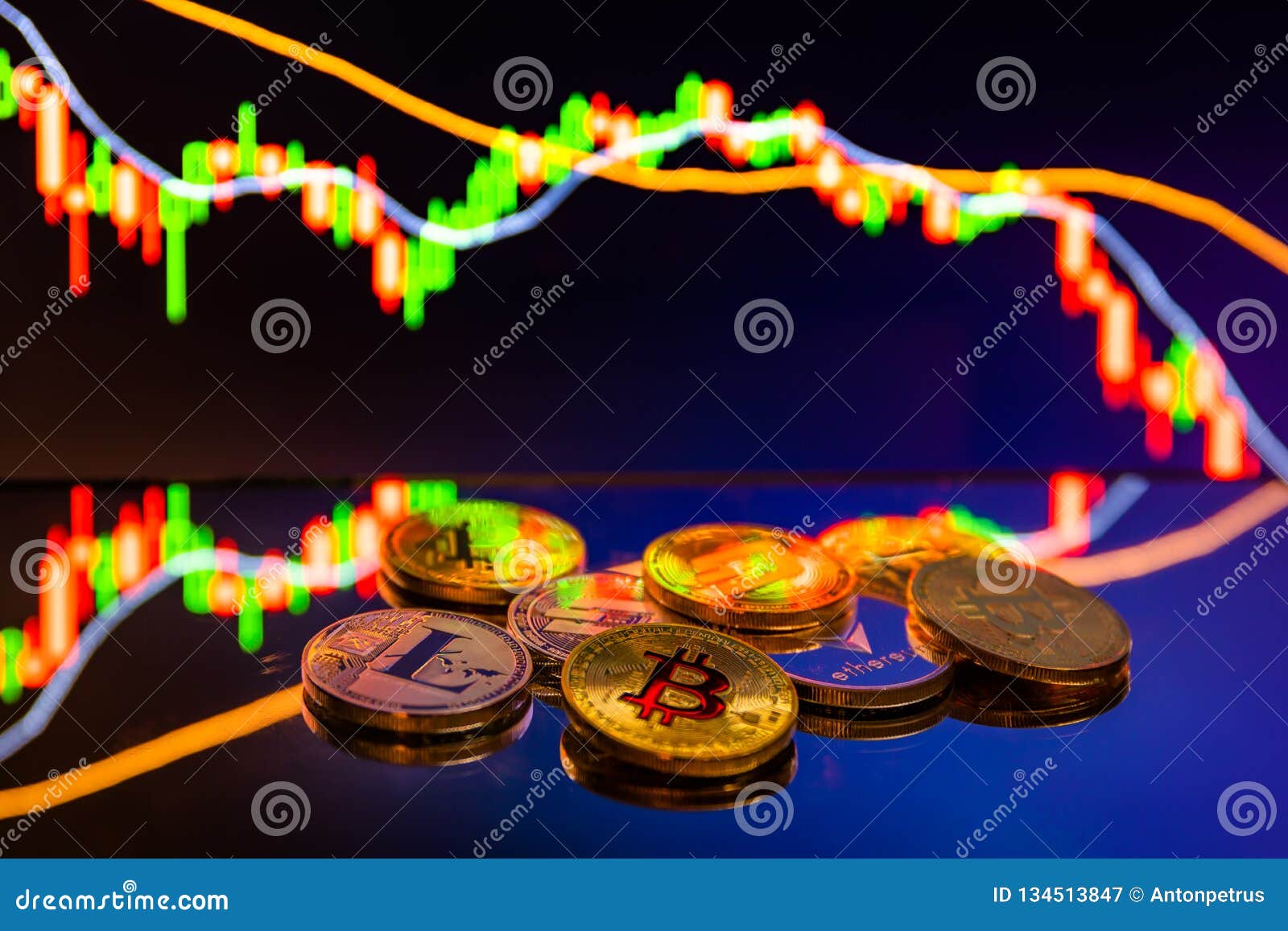 Bitcoin Coins With Global Trading Exchange Market Price ...