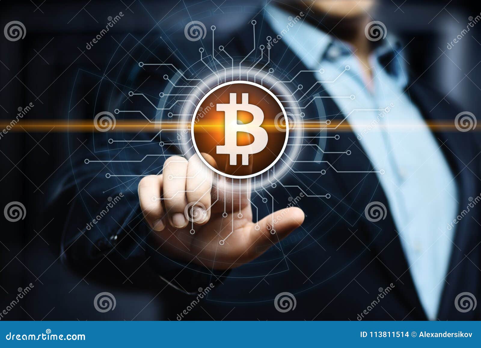 bitcoin cryptocurrency digital bit coin btc currency technology business internet concept