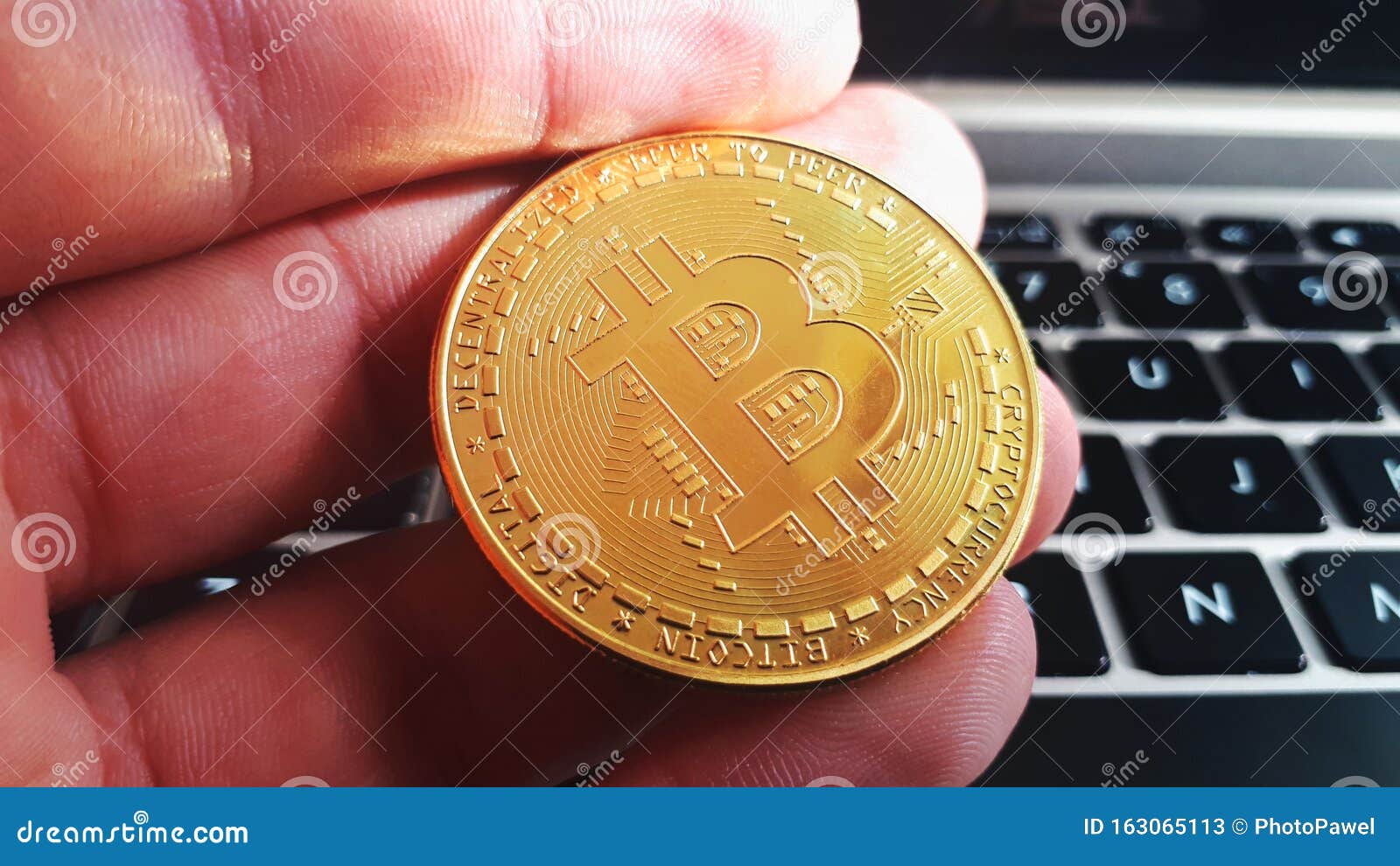 Bitcoin Cryptocurrency Exchange Rate Up Strongly ...