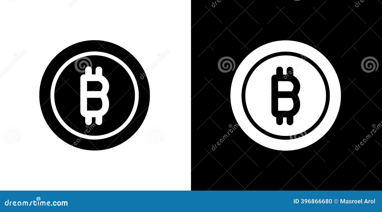 Bitcoin Black White Stock Illustrations – 11,394 Bitcoin Black White Stock  Illustrations, Vectors & Clipart - Dreamstime