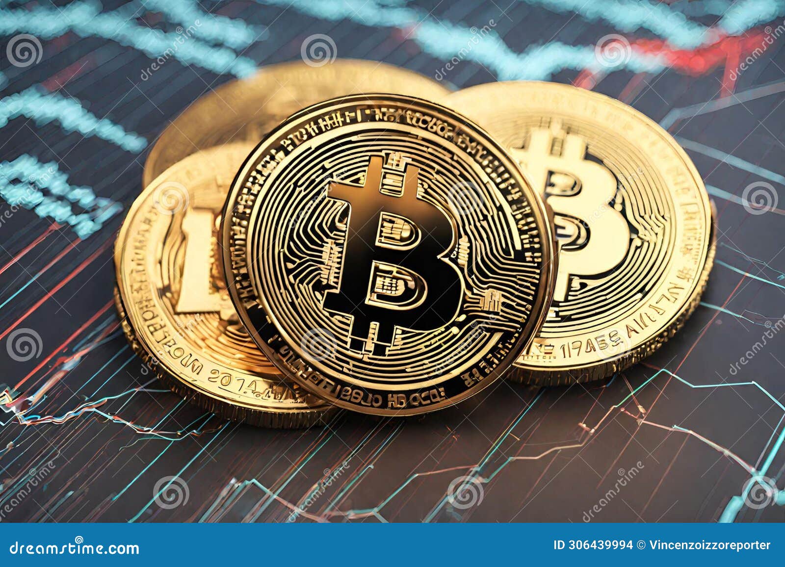 Bitcoin, Virtual Currency Created in January 2009 Stock Photo - Image of  exchange, cash: 306439994