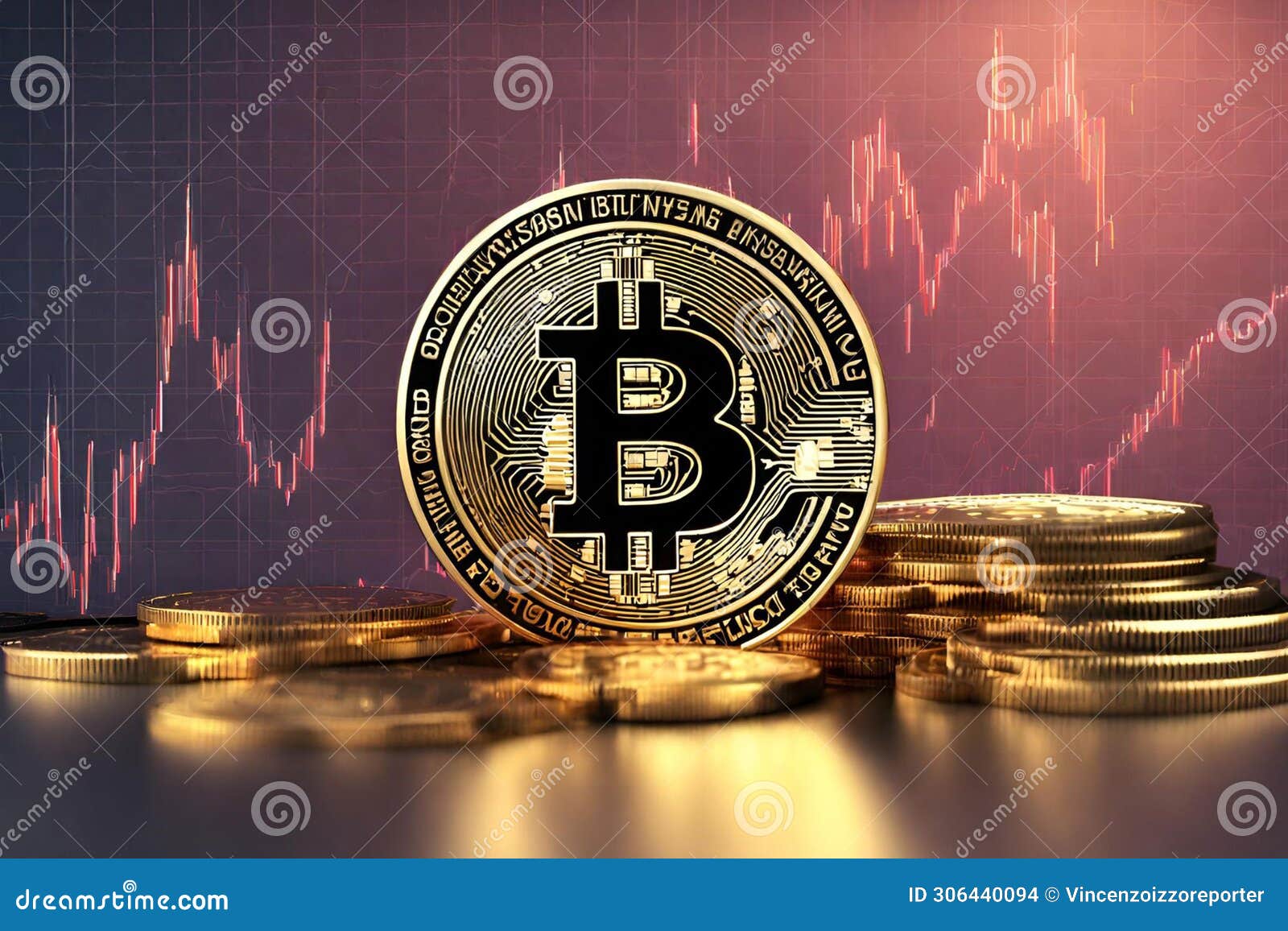 Bitcoin, Virtual Currency Created in January 2009 Stock Illustration -  Illustration of shopping, internet: 306440094