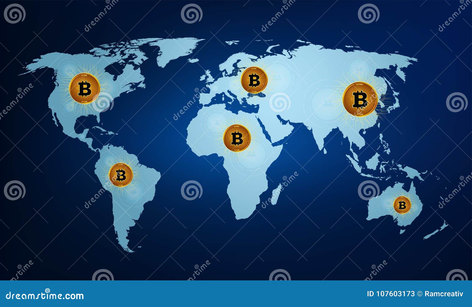 mappa accettata bitcoin