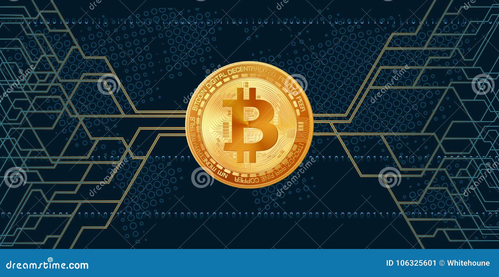 bitcoin digital background
