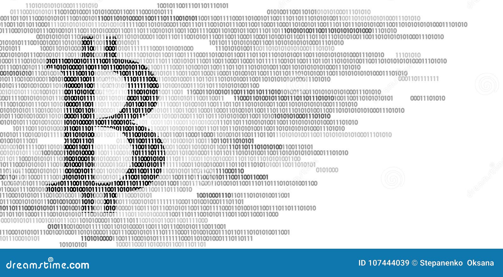 Bitcoin Digital Cryptocurrency Sign Binary Code Number. Big Data  Information Mining Technology Stock Vector - Illustration of cash,  internet: 107444039