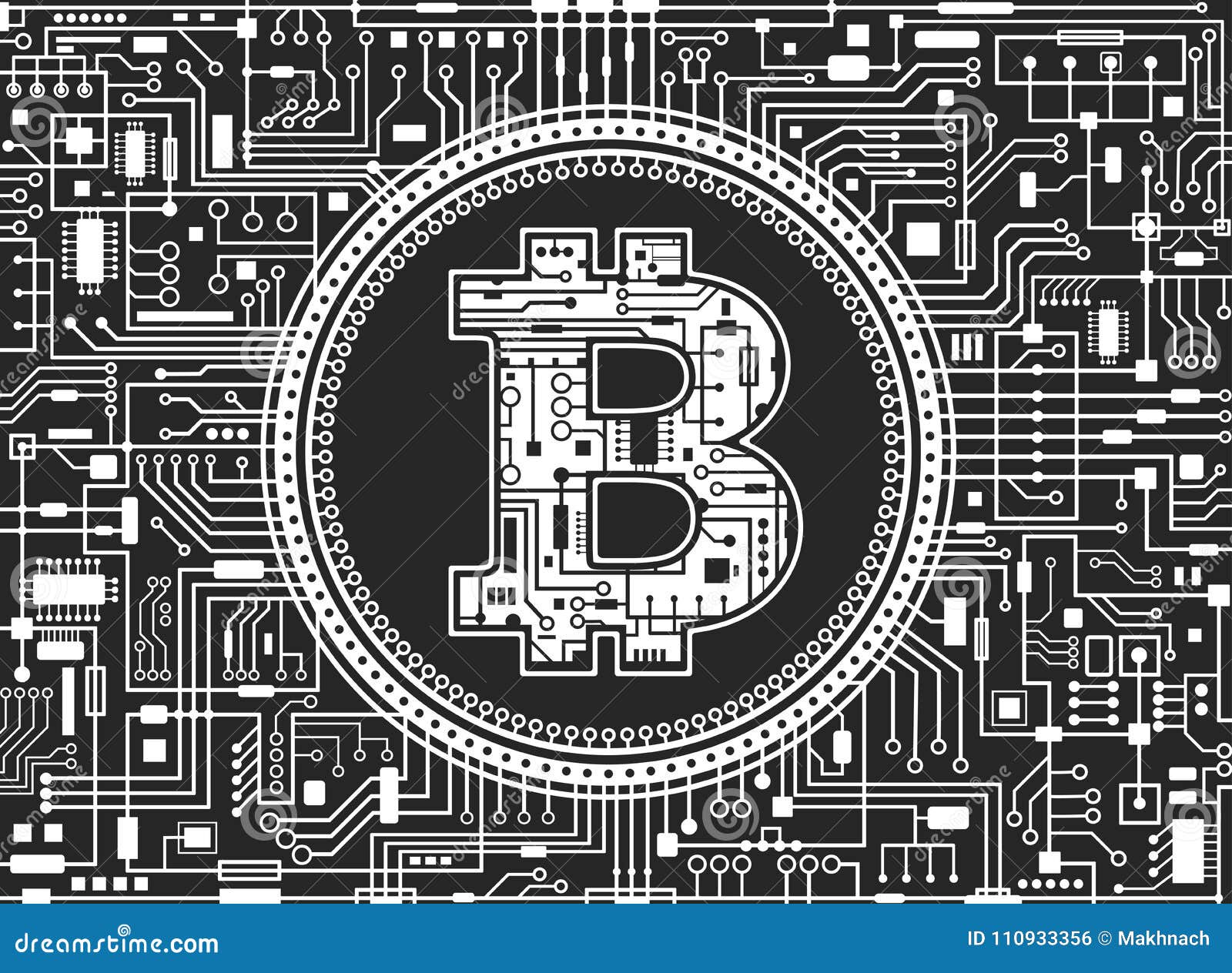 bitcoin digital currency background