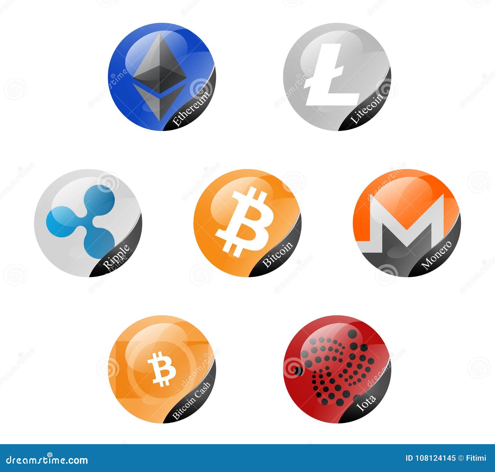 cryptocurrency ticker icon set repository