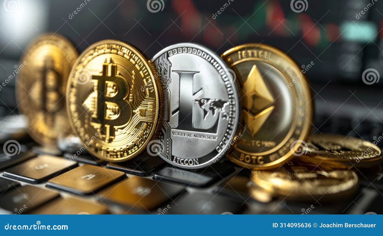 Bitcoin Exchange Rate Changes Versus Other Cryptocurrencies for Enhanced  Search Relevance Stock Illustration - Illustration of financial, charts:  314095636