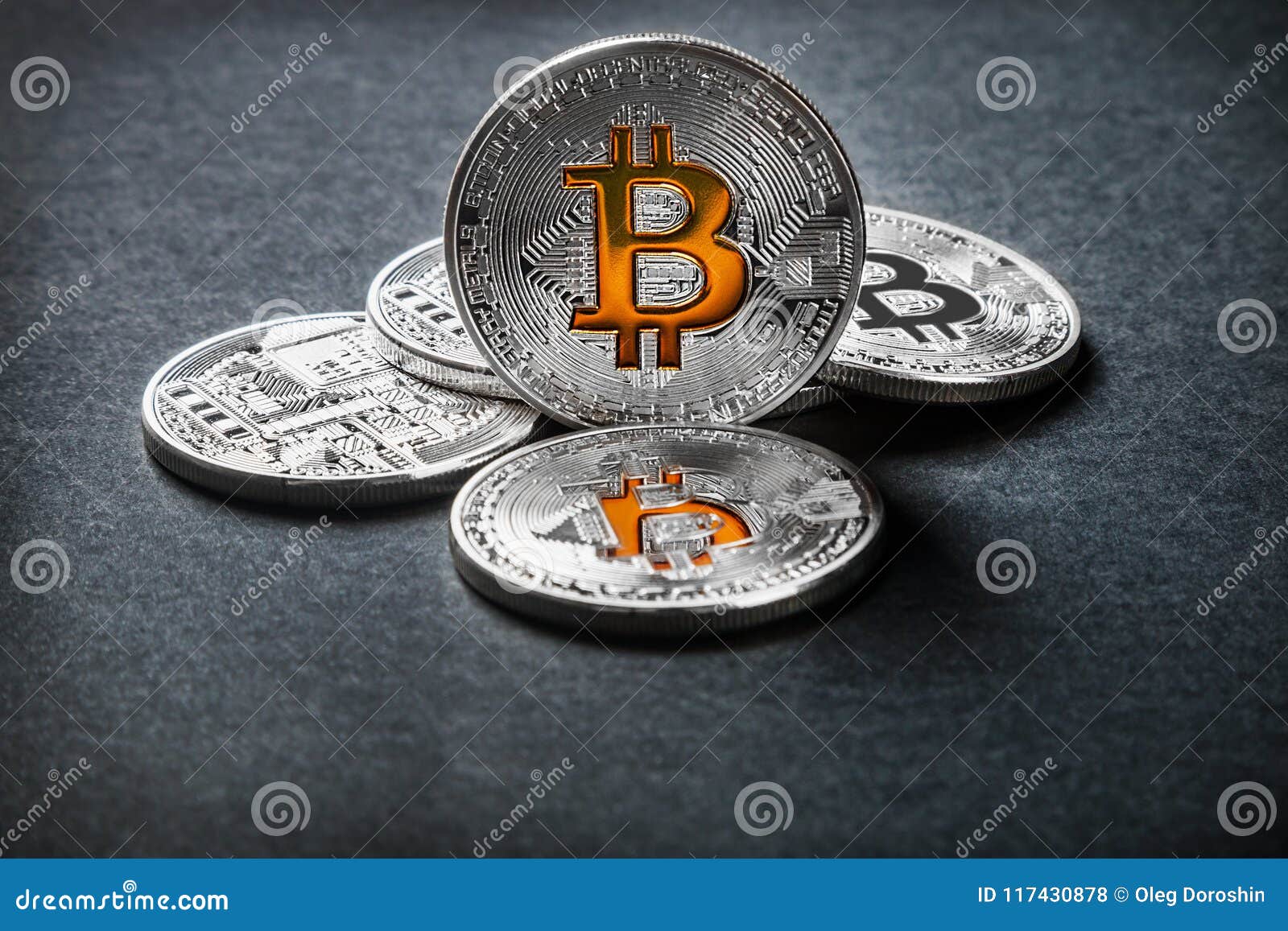Bitcoin is the First Cryptocurrency in the World Stock Photo - Image of  finance, investment: 117430878